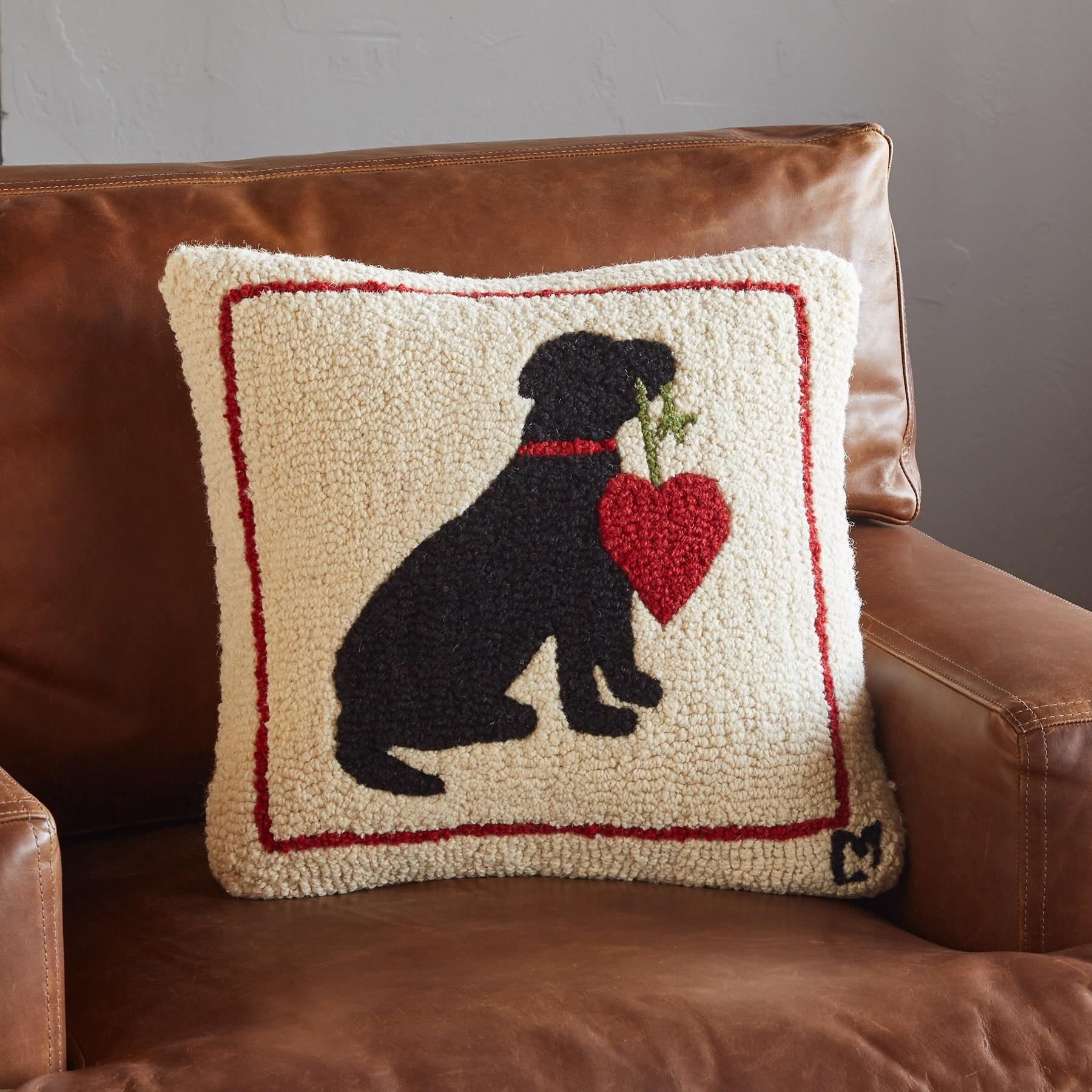 Heart On A String Pillow