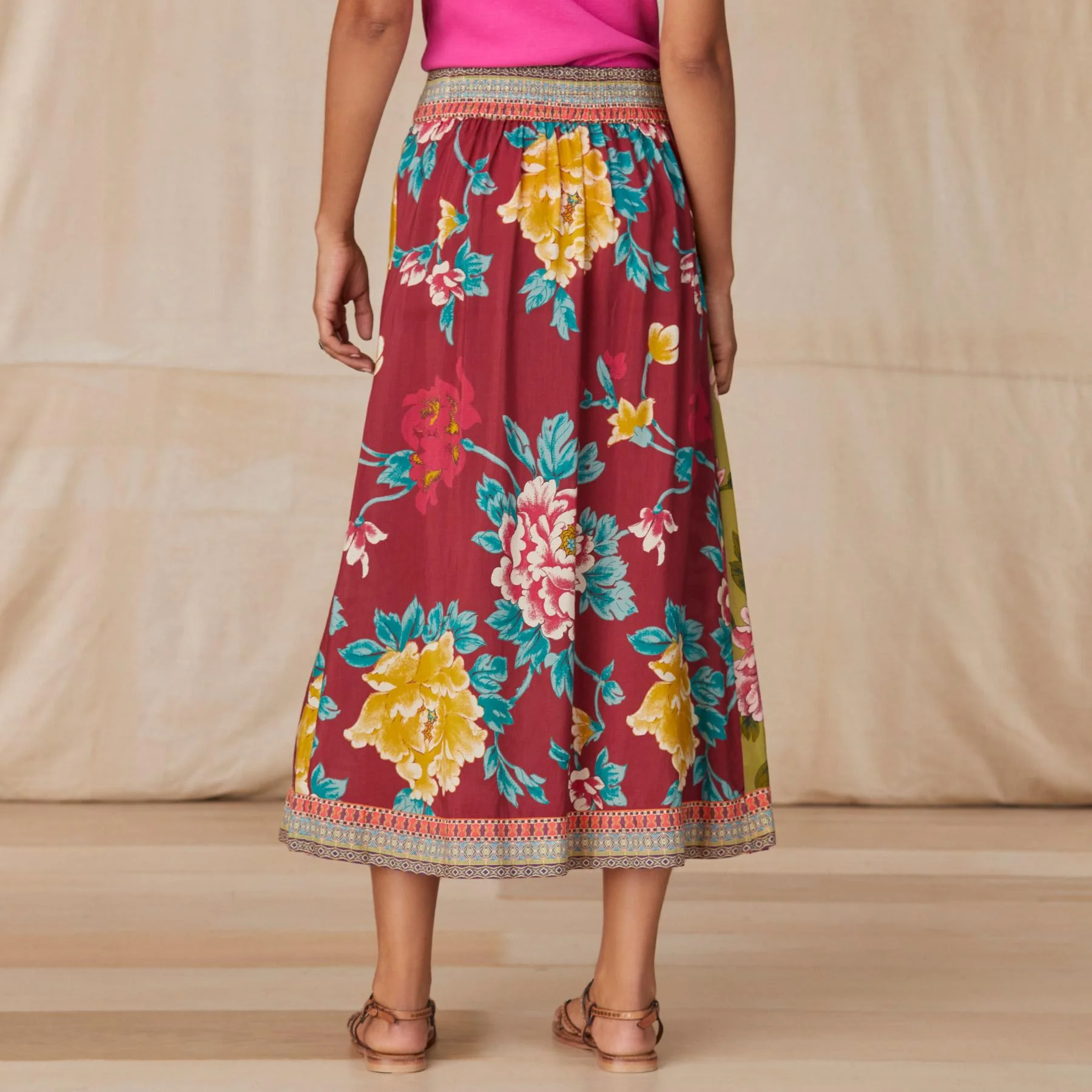 Maru Blooms Skirt, Petite