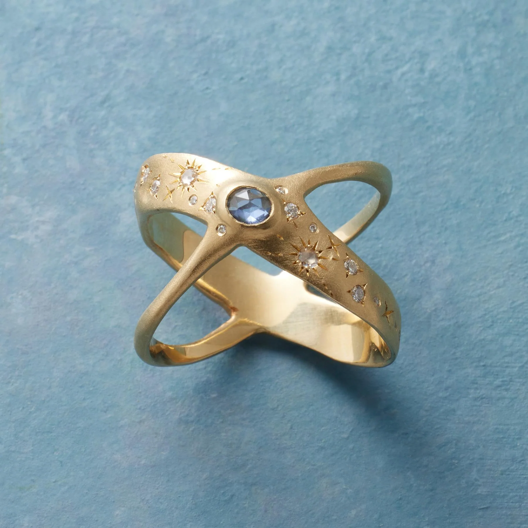 Starry Sapphire Ring