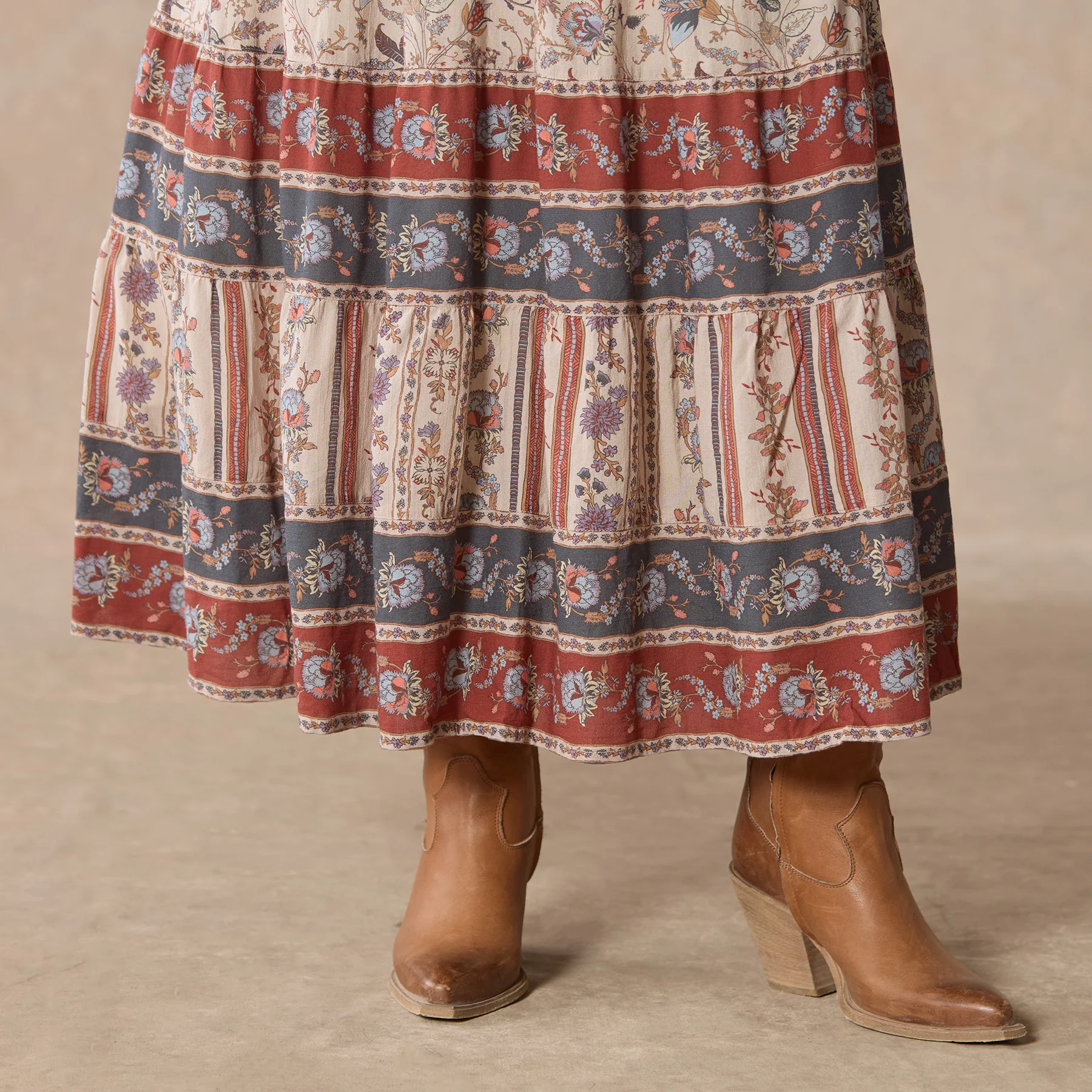 Plaza Print Dress, Petite