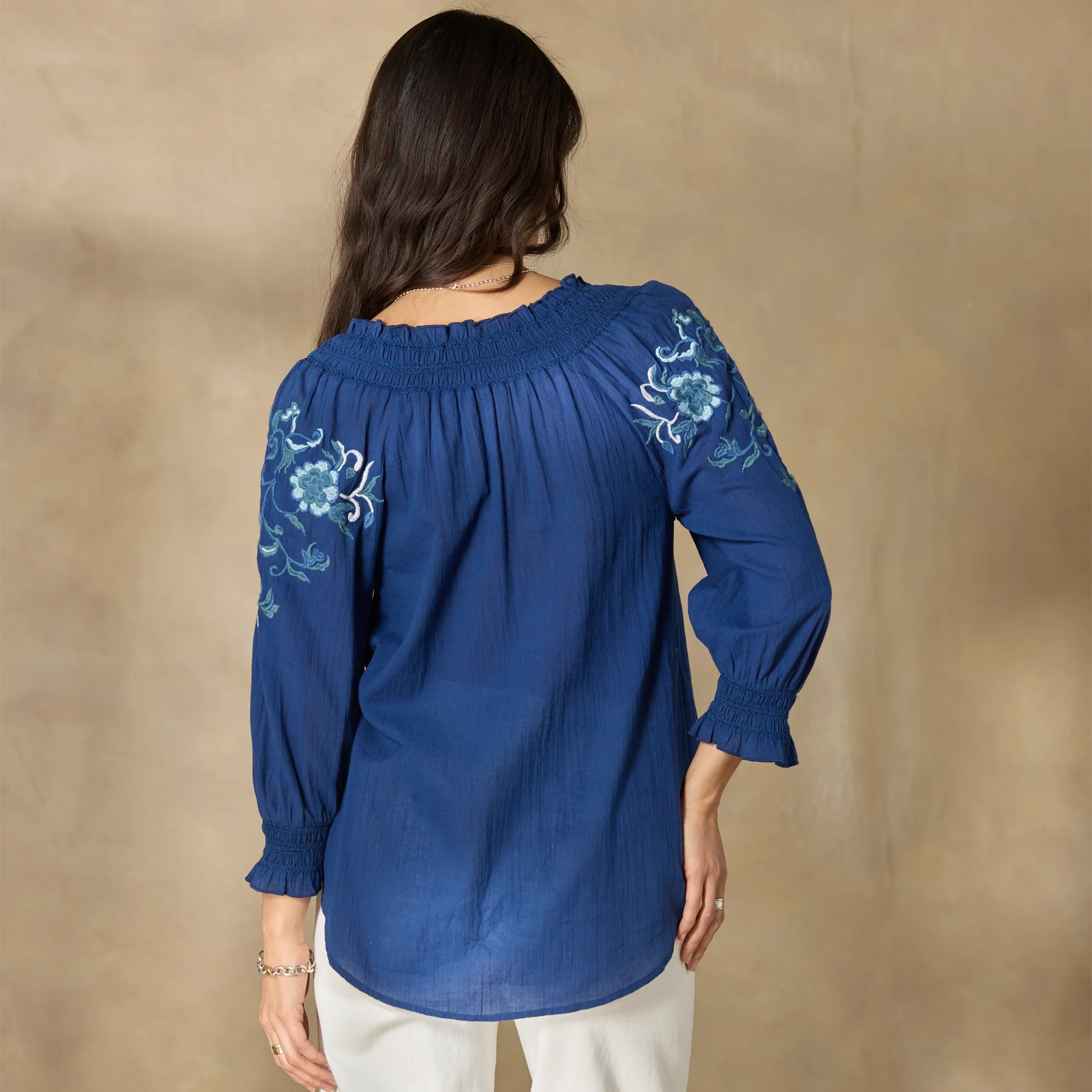 Junco Floral Top, Petite