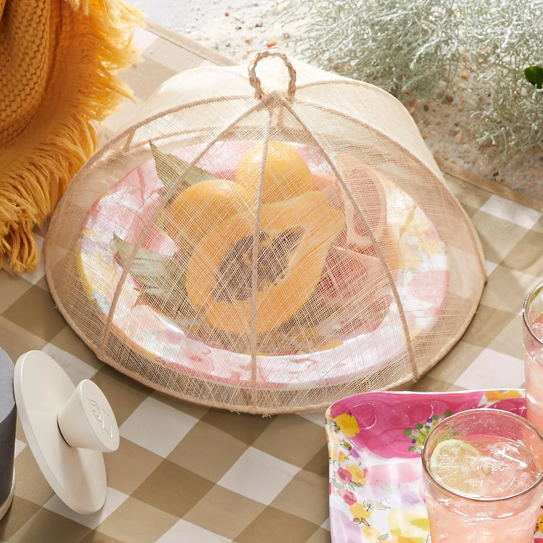 Sinamay Food Covers Set