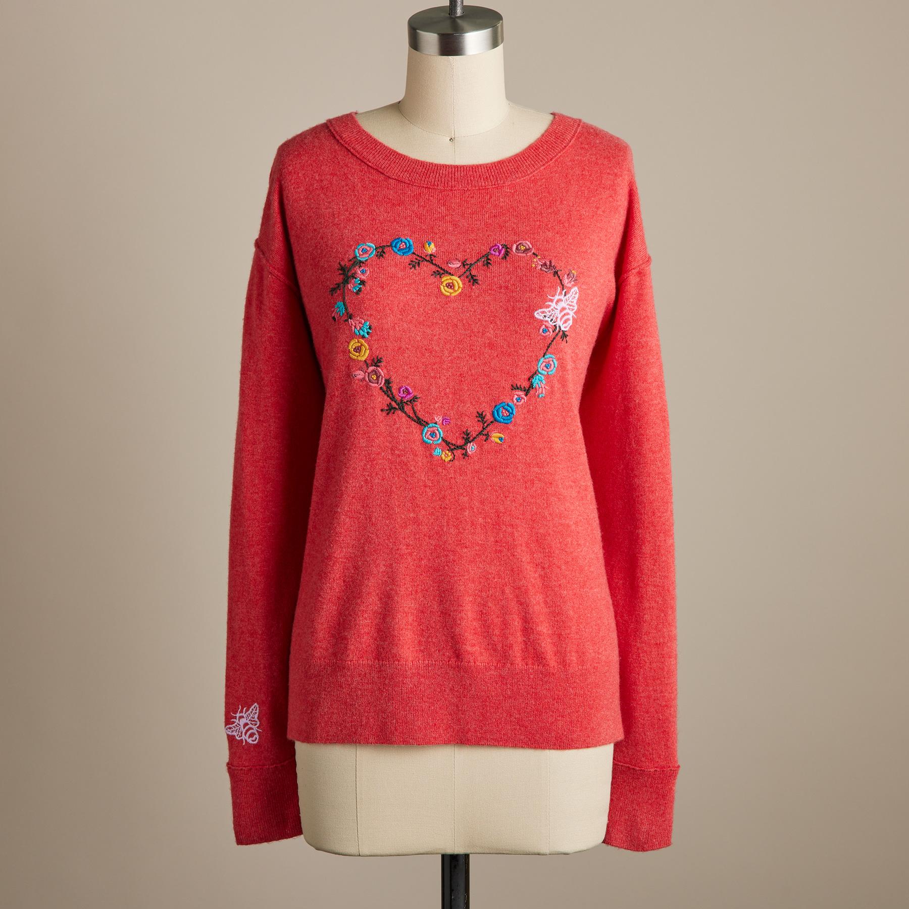 Blooming Love Sweater, Petite
