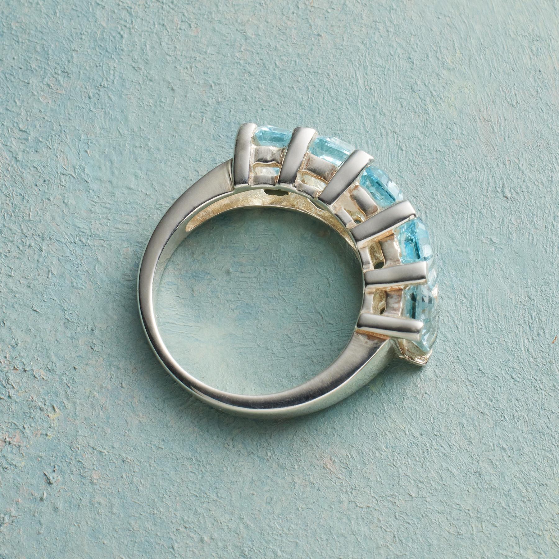 Sky High Topaz Ring