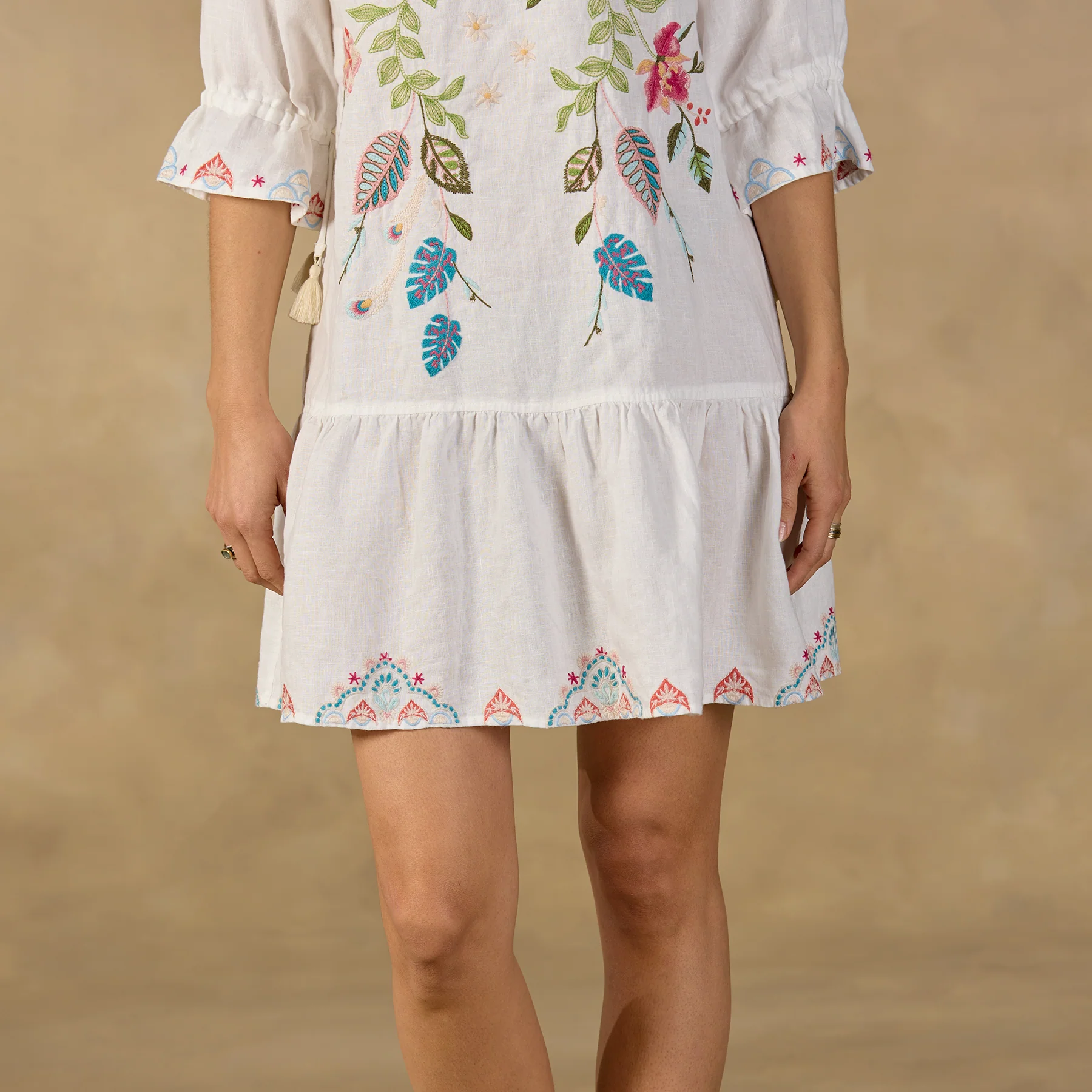 Emika Kimono Sleeve Dress, Petite