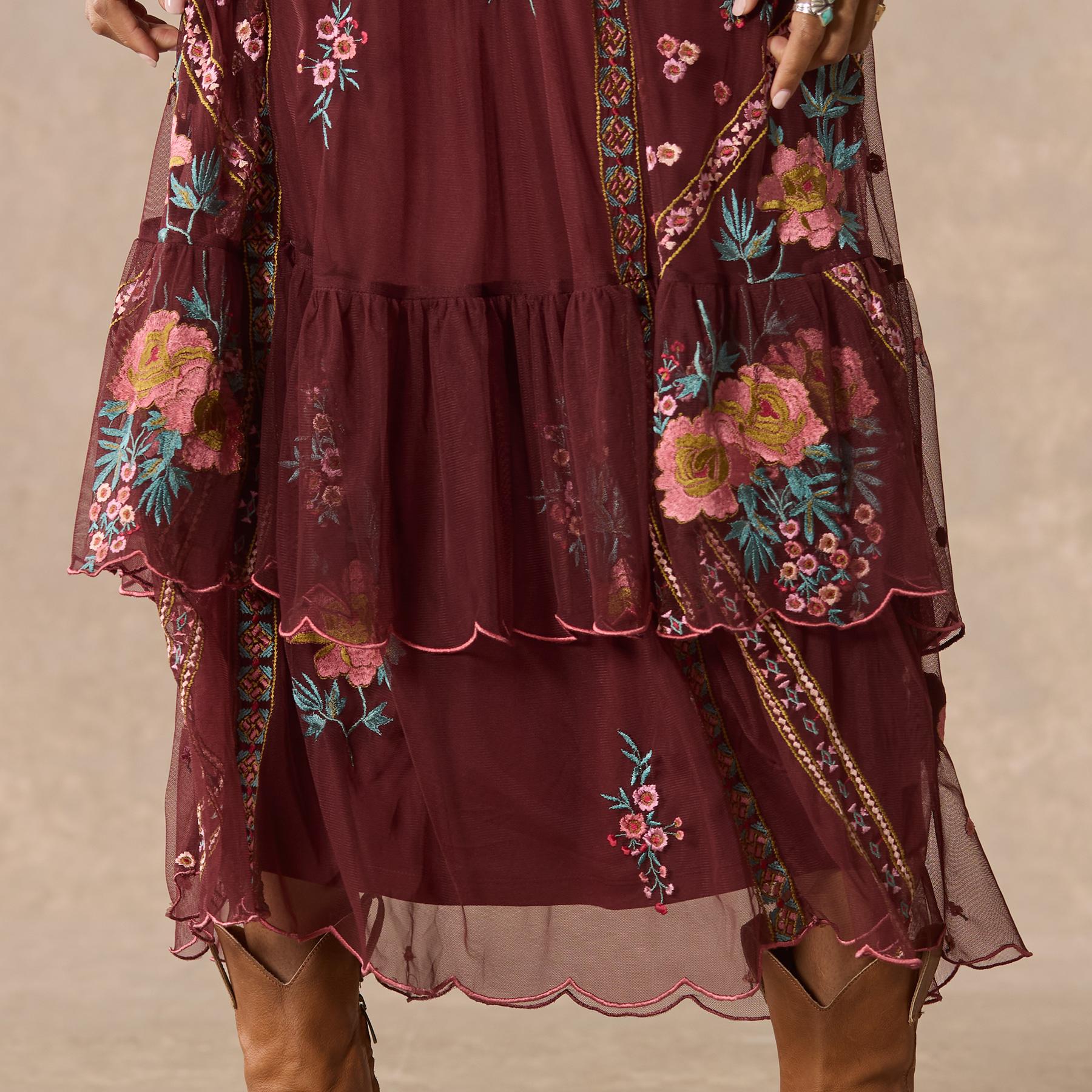 Miraflores Mesh Dress, Petite