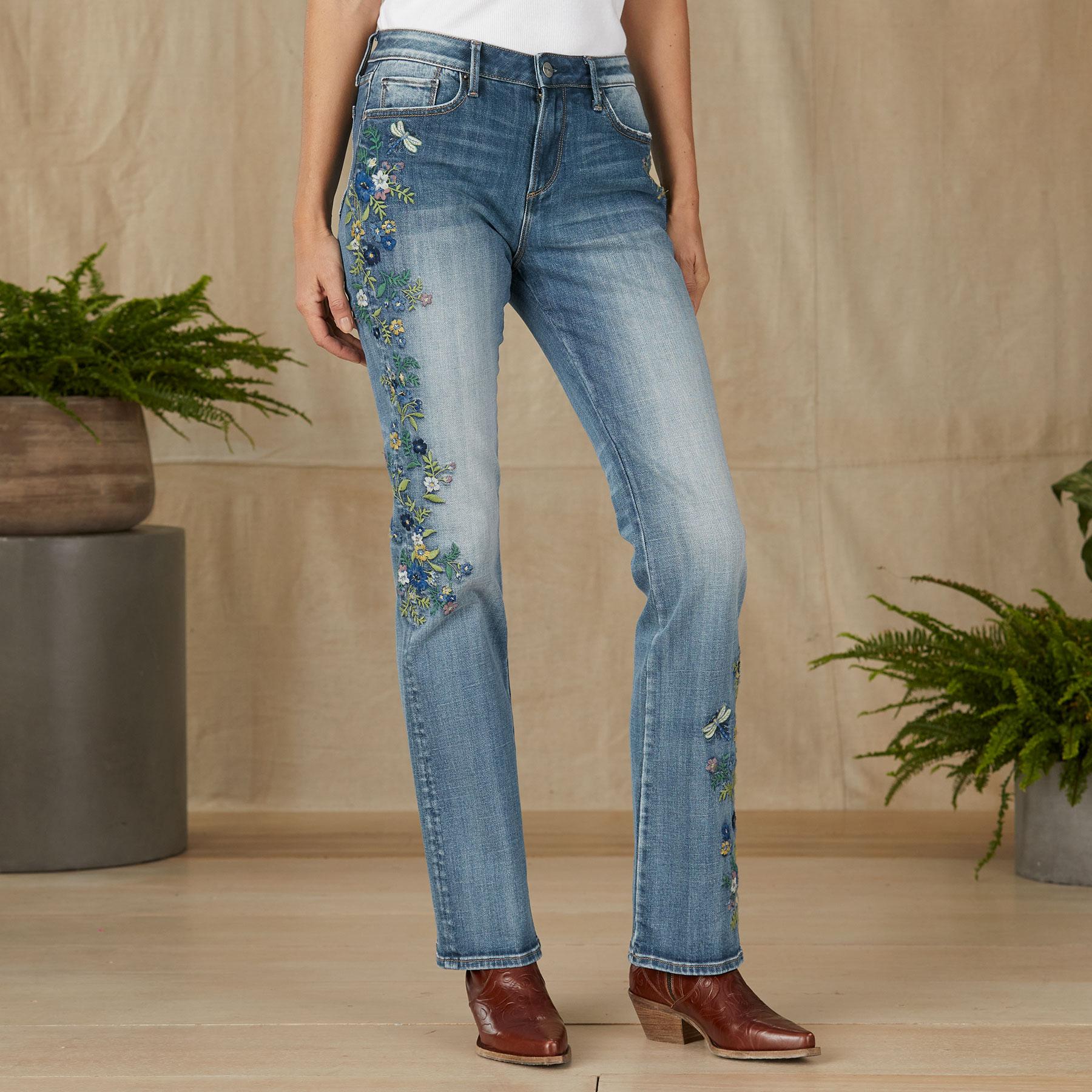 Kelly Dragonfly Bootcut Jeans