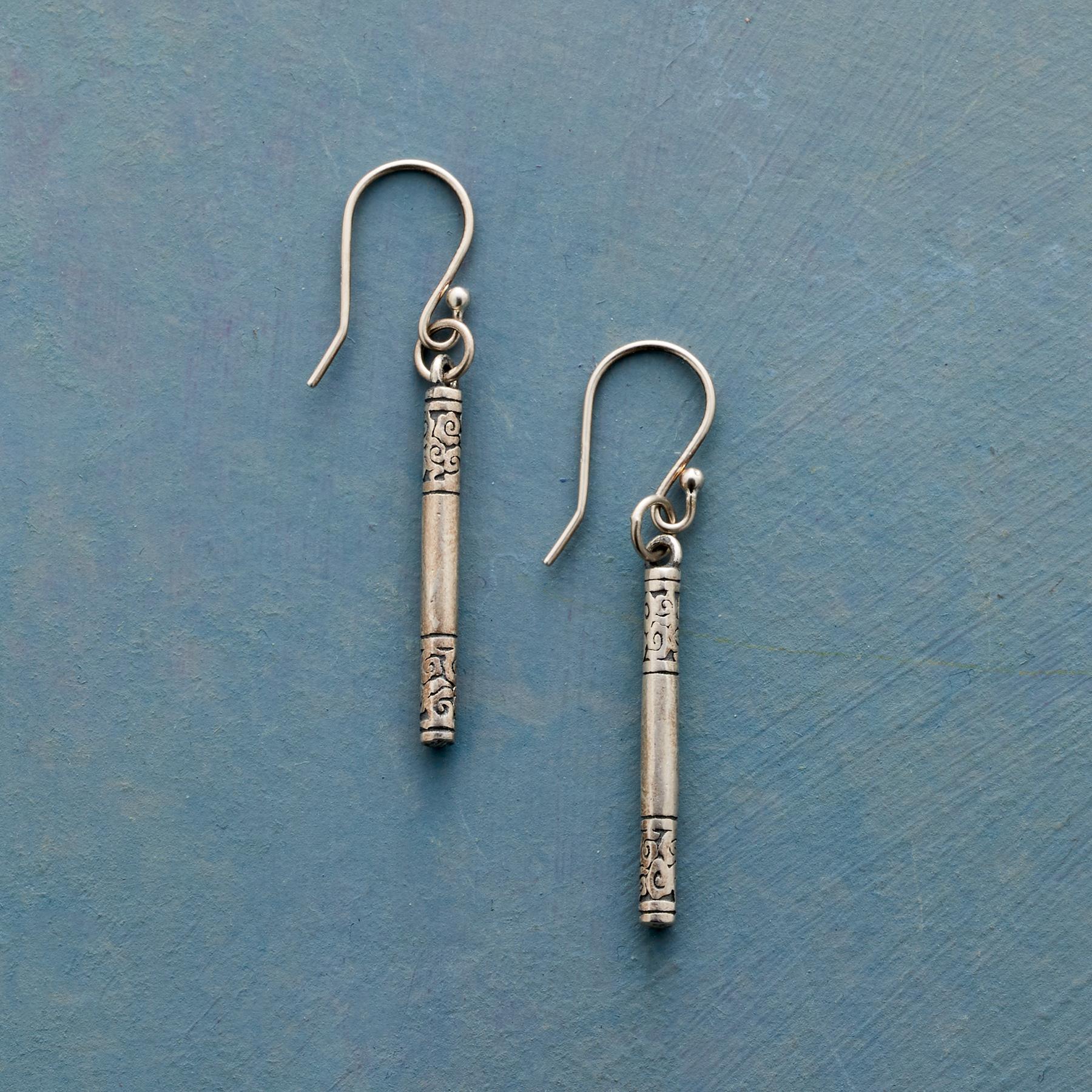Banded Baton Earrings