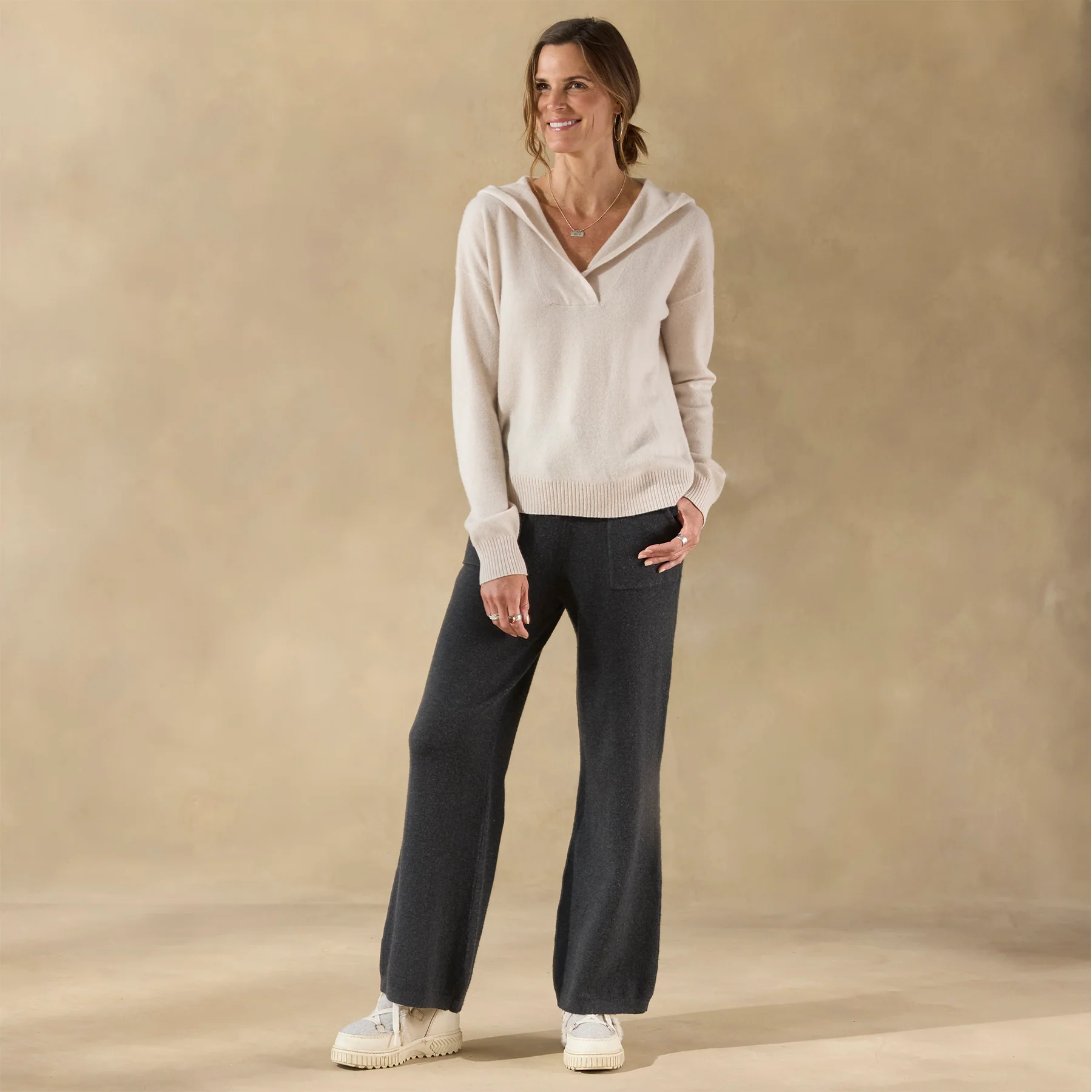 Firelight Cashmere Hoodie