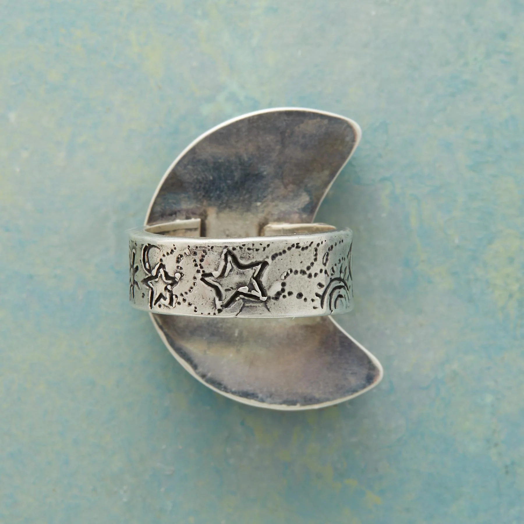 Turquoise Moon Ring