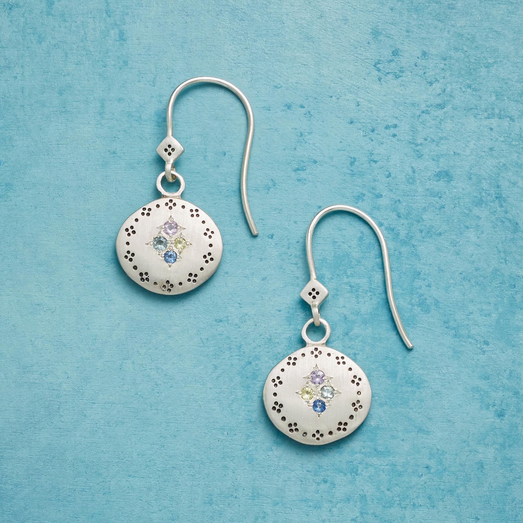 Sapphire Quartet Earrings