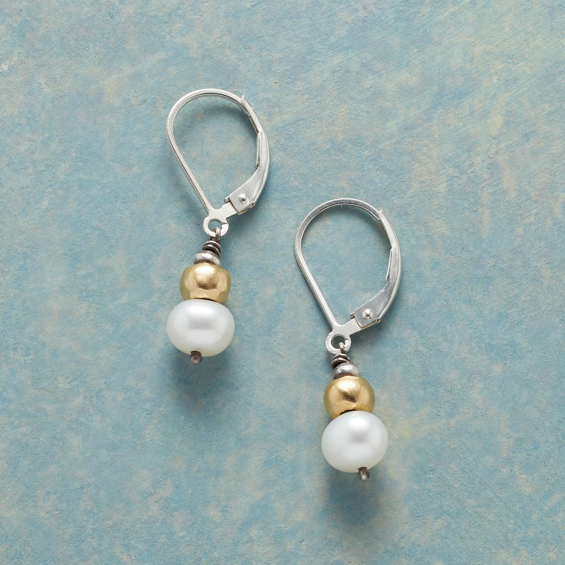 Pearl Poetry Earrings