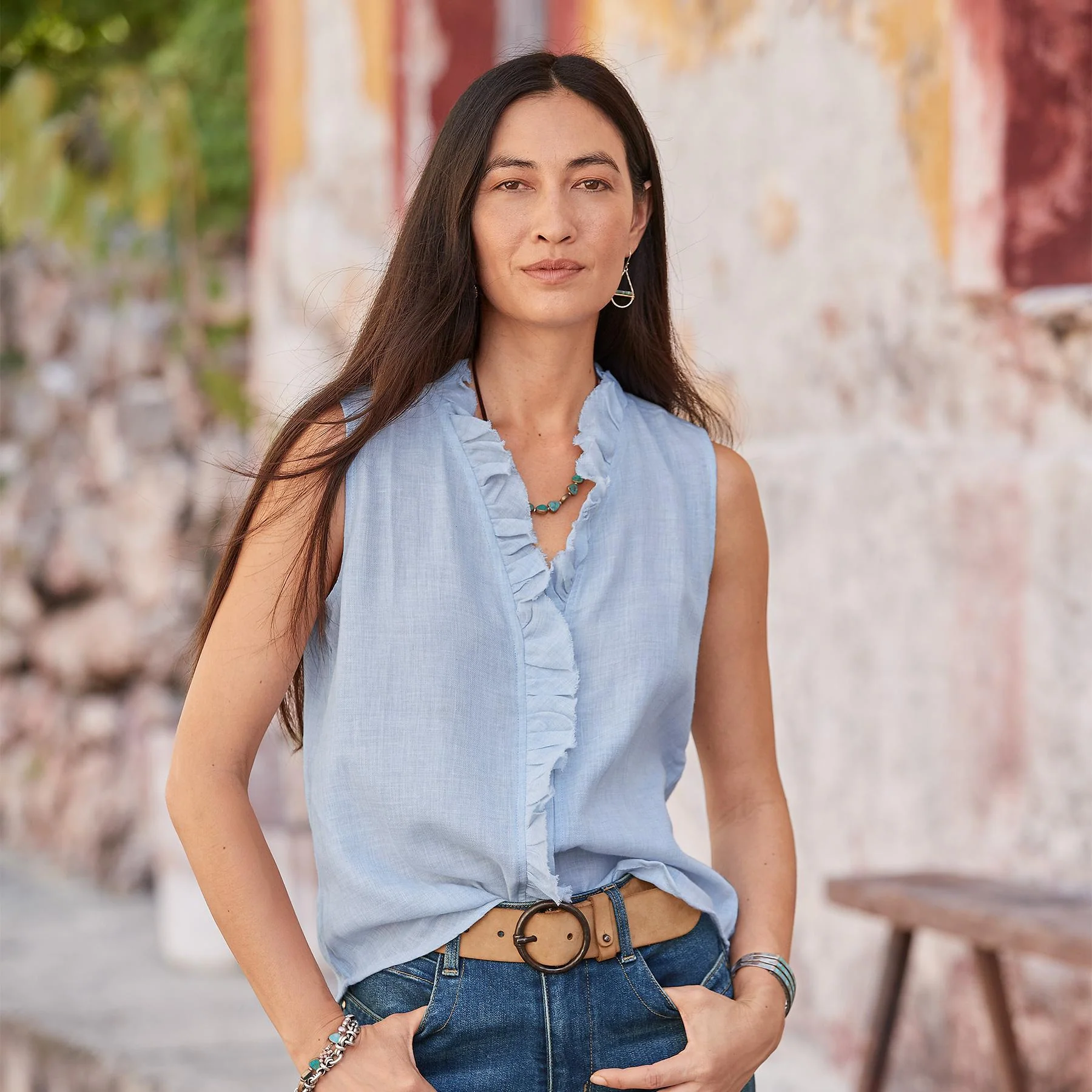 Sienna Ruffle Top