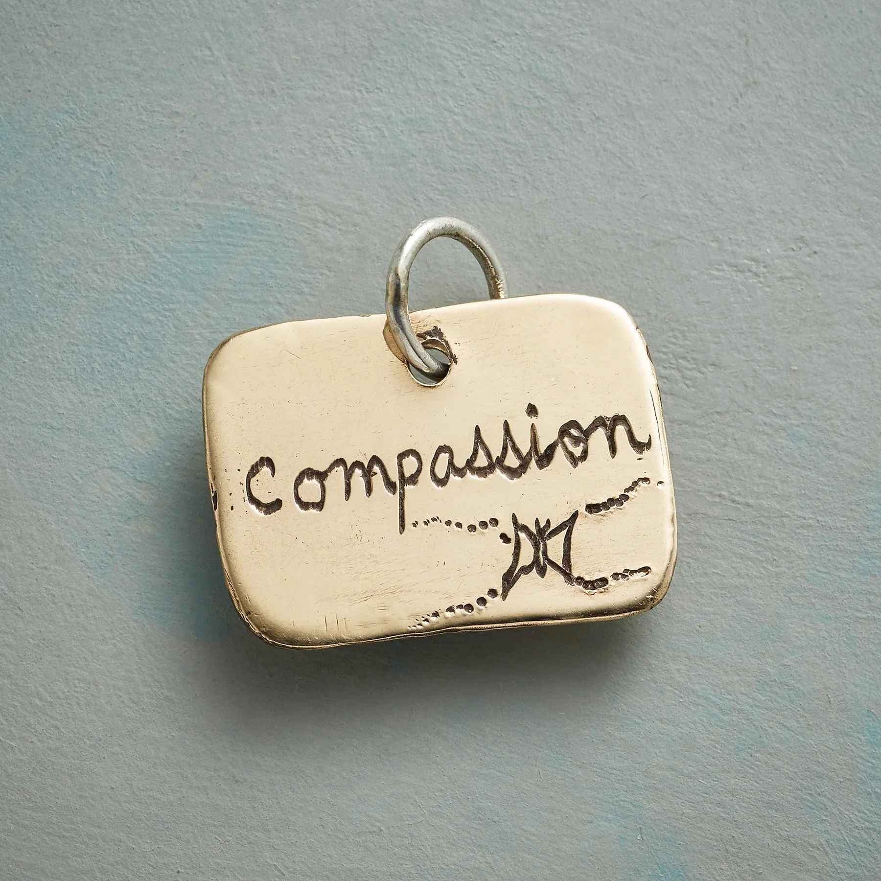 Gold Compassion Charm