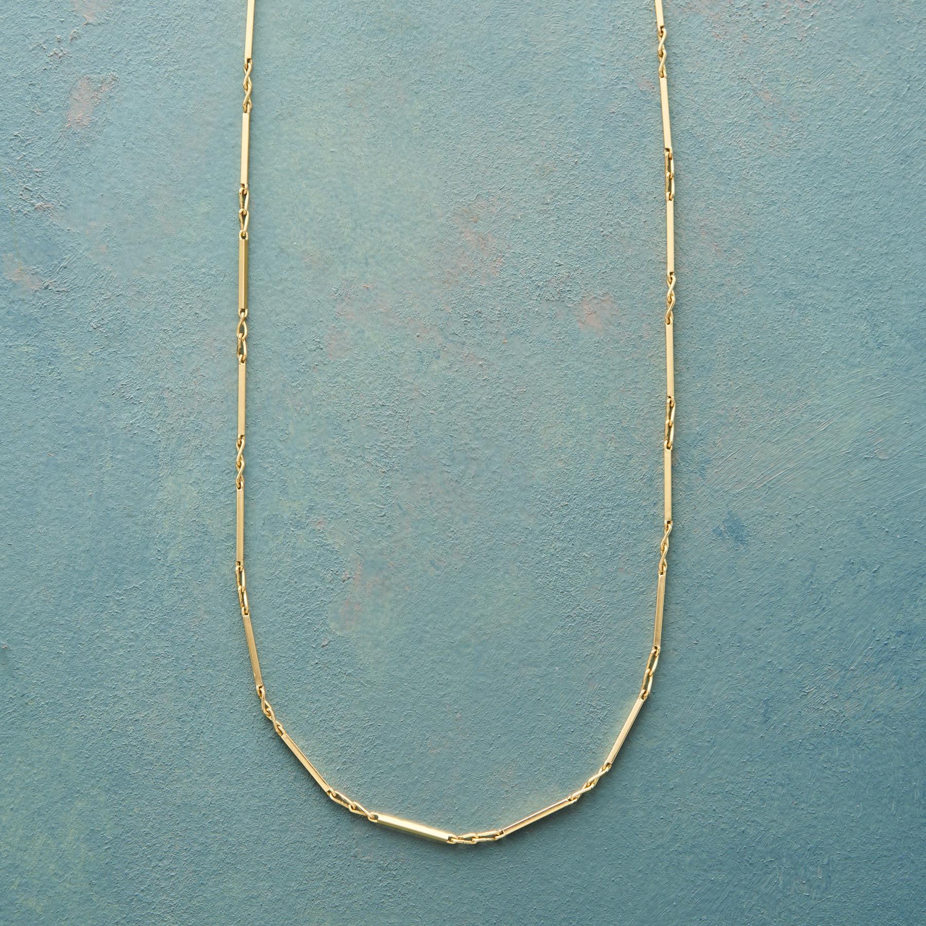On The Bias Chain Necklace