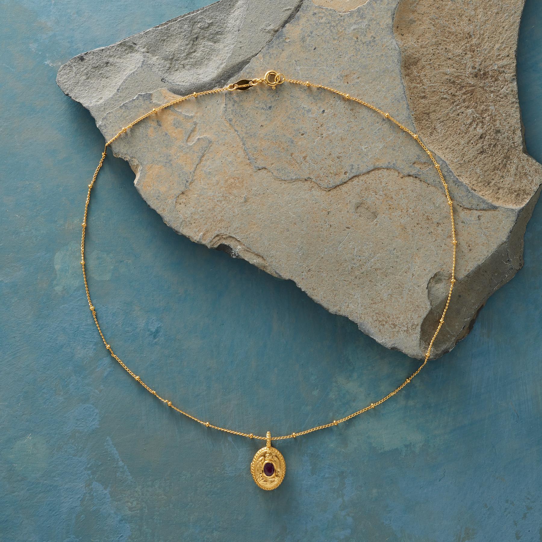 Gold Vermeil Birthstone Locket