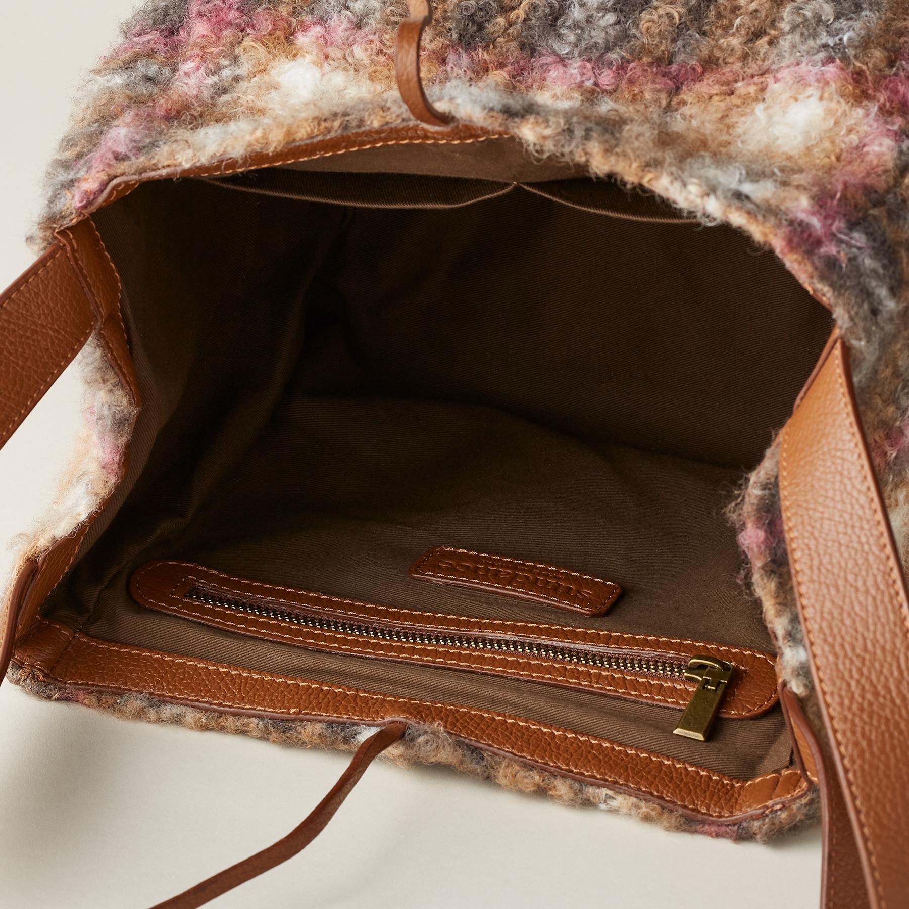 Maple Glen Teddy Plaid Tote