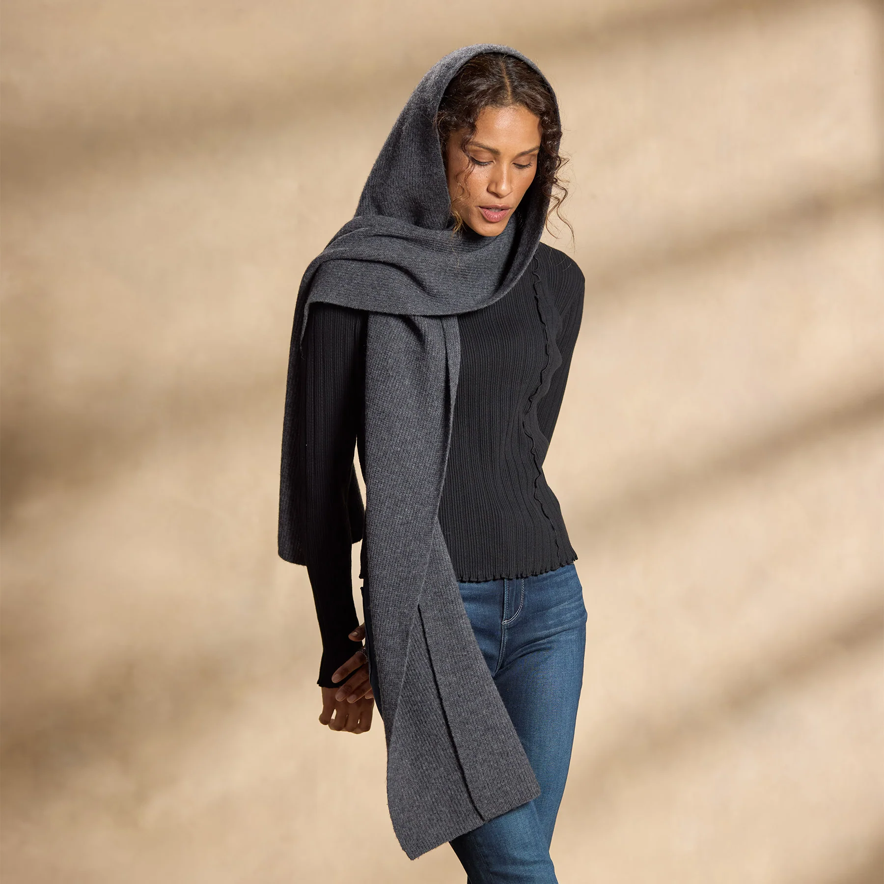 Deidre Hooded Scarf