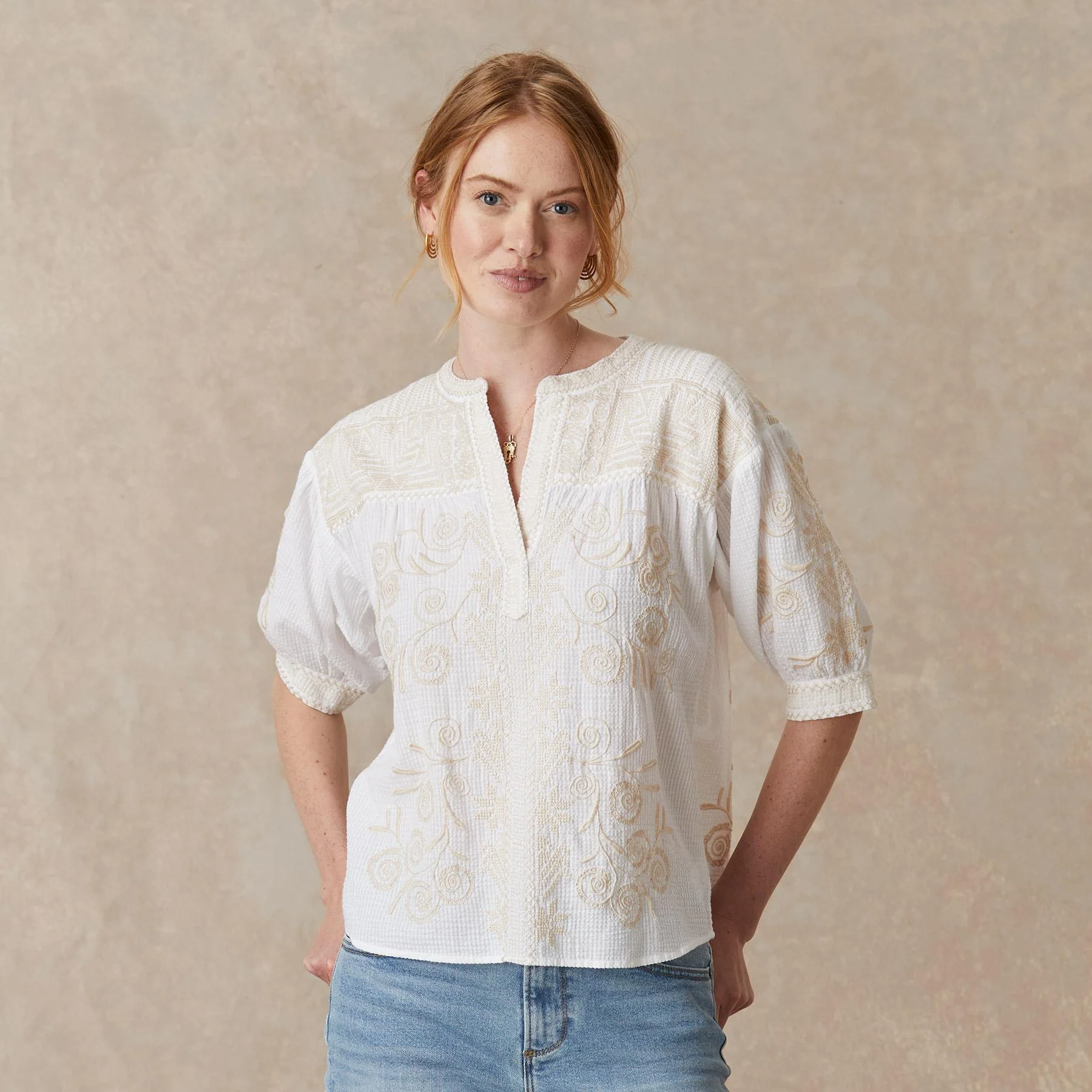 Hannani Puff Sleeve Top