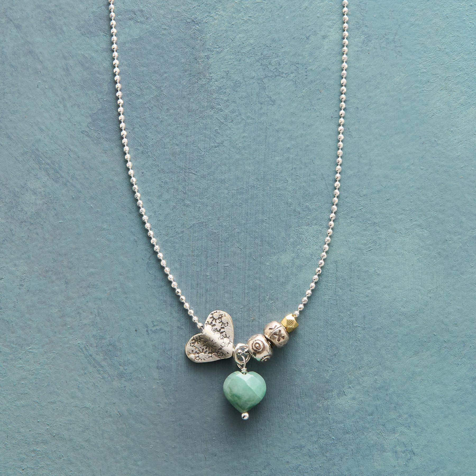 Heart Birthstone Necklace