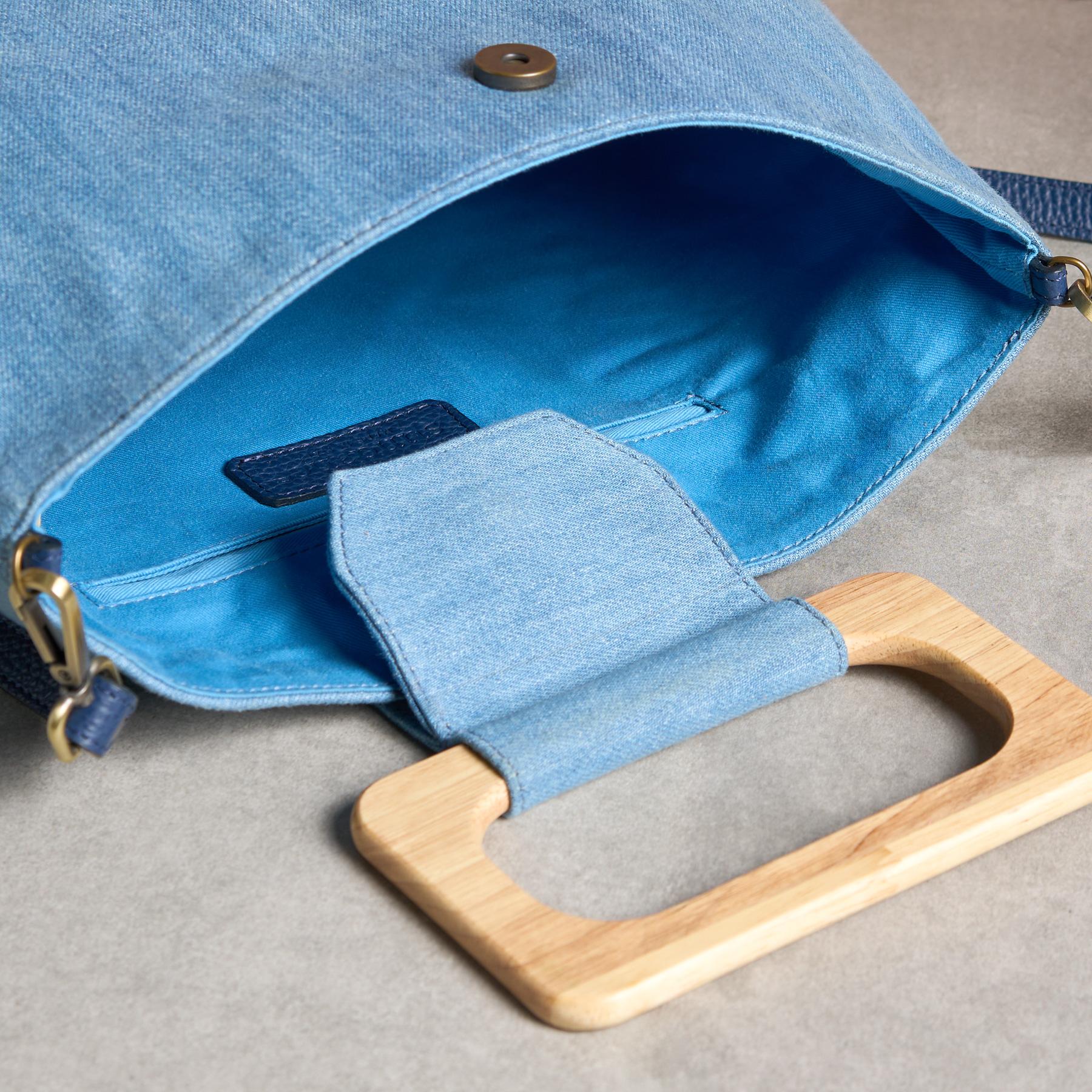Wavelength Denim Bag