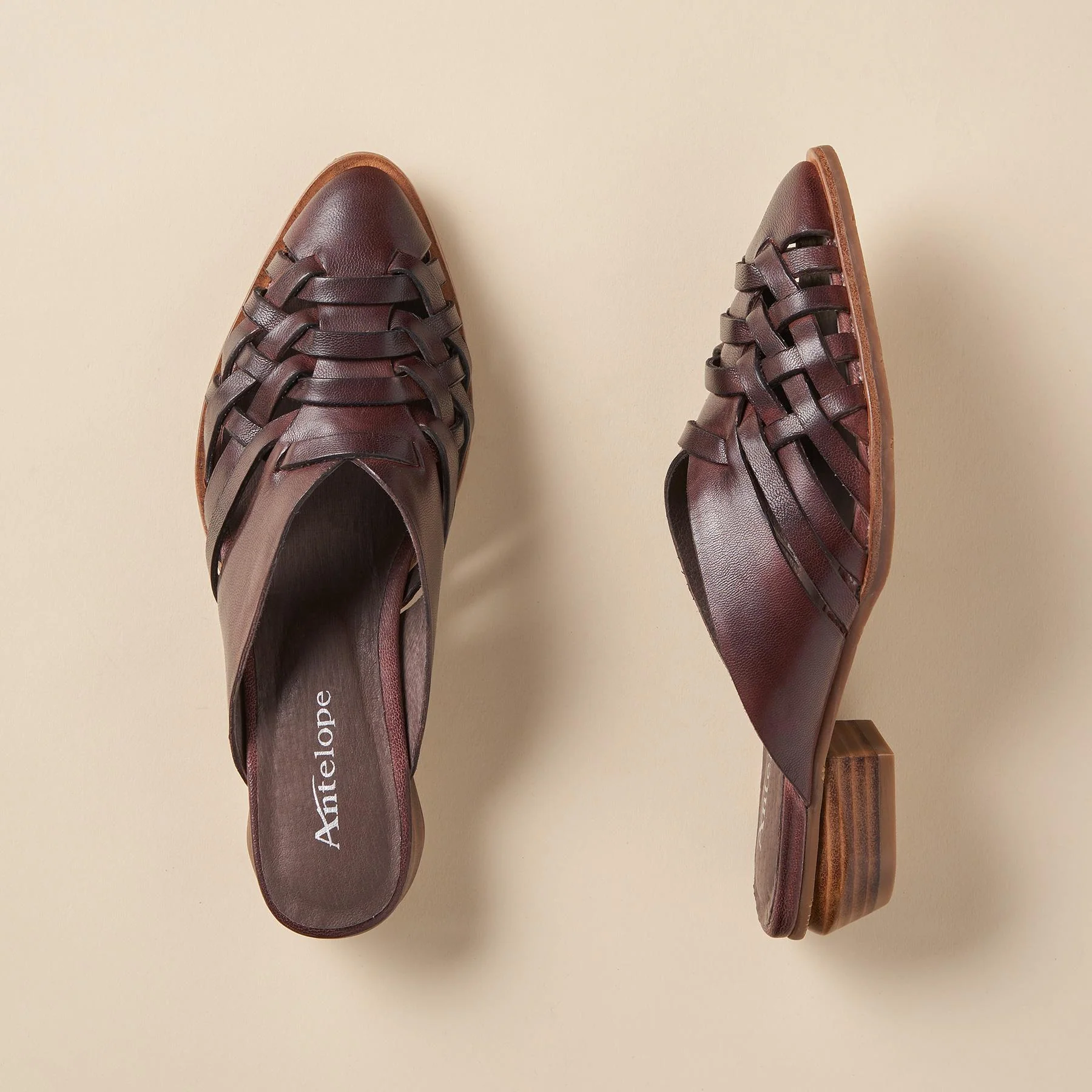 Cedre Woven Mules