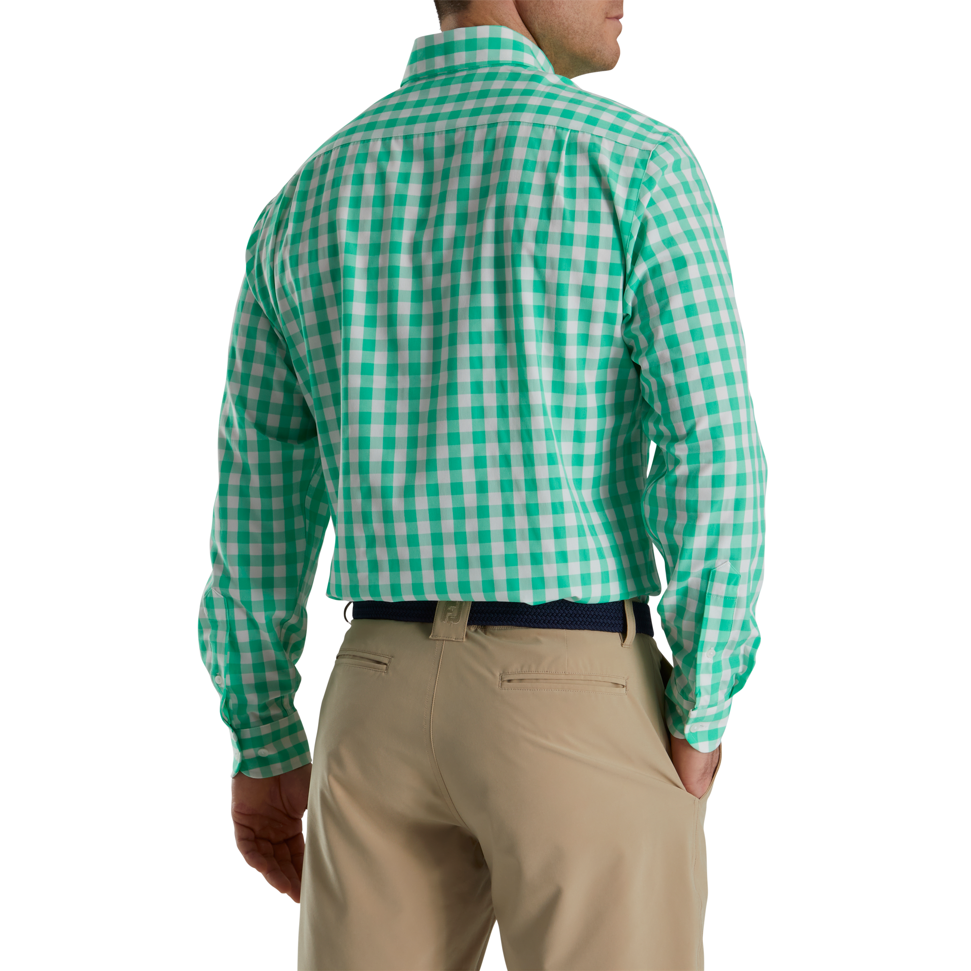 Stretch Woven Gingham-Previous Season Style