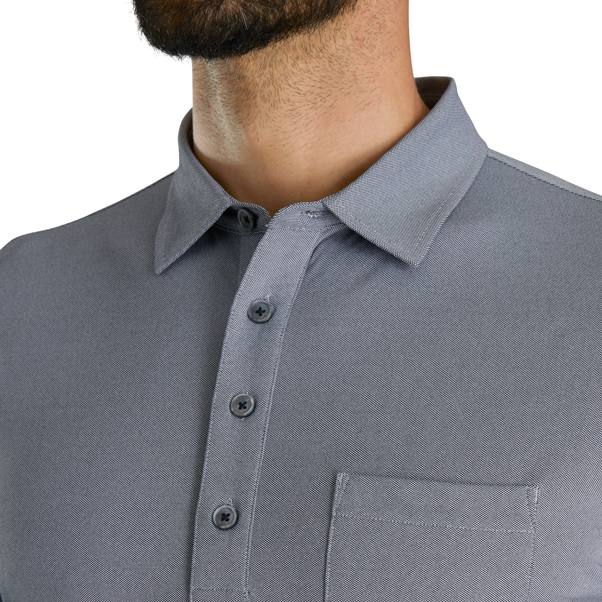 FJ x Todd Snyder Oxford Knit Polo-Previous Season Style