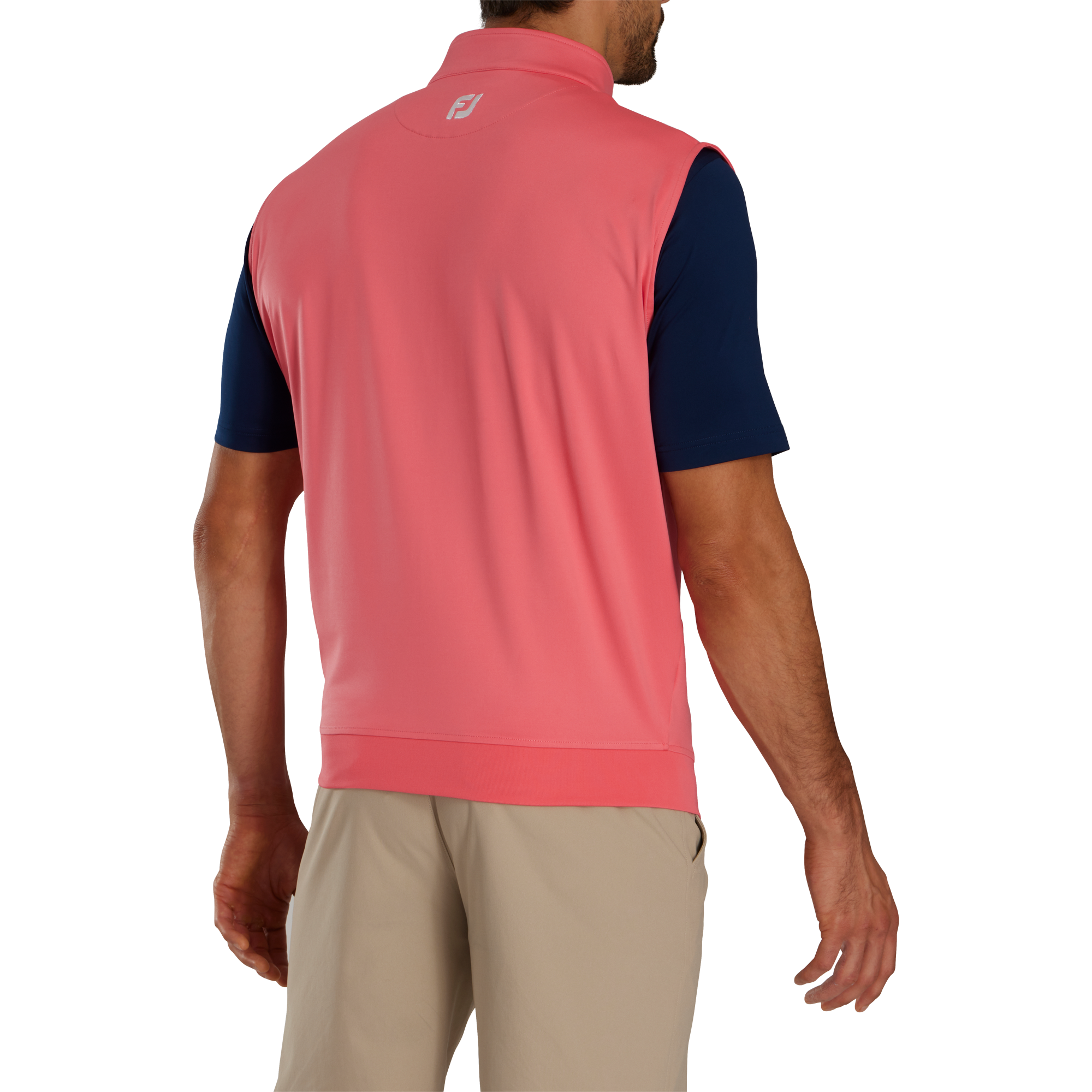 Half-Zip Jersey Vest