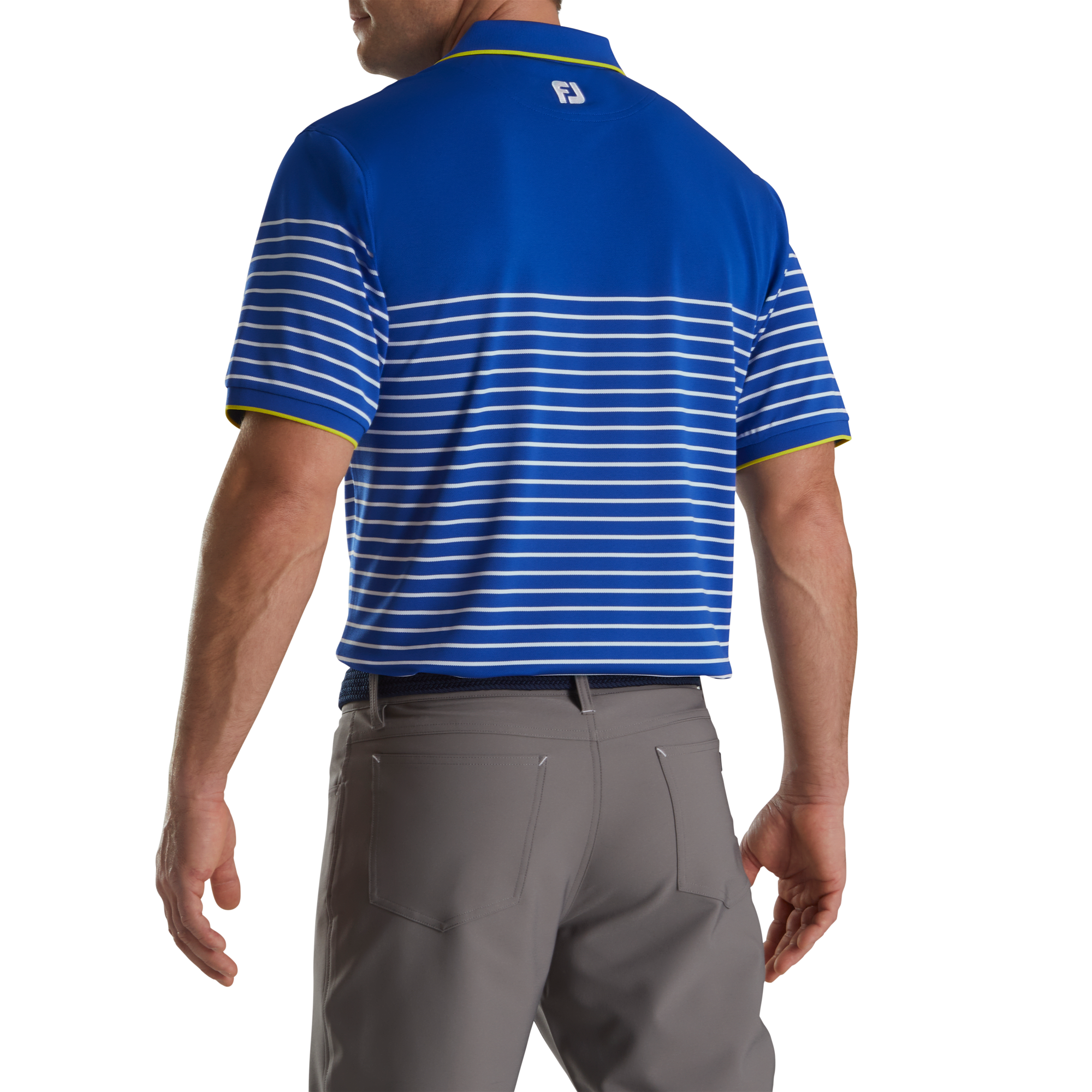 Breton Stripe Stretch Pique Knit Collar-Previous Season Style