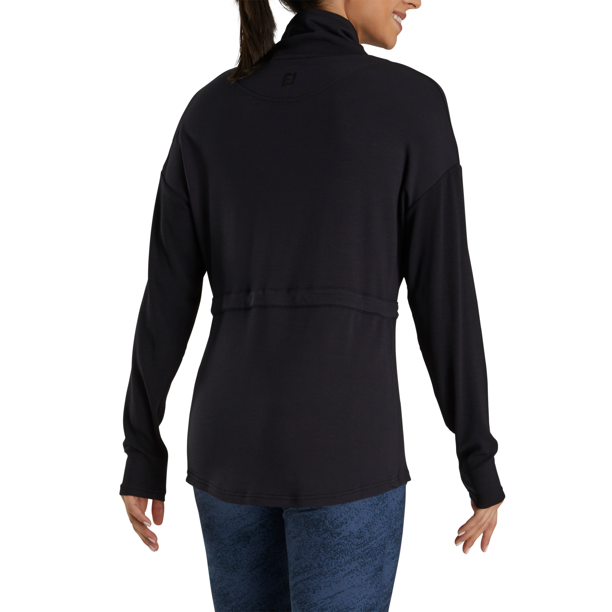 Funnel Collar Pullover Women-Previous Season Style