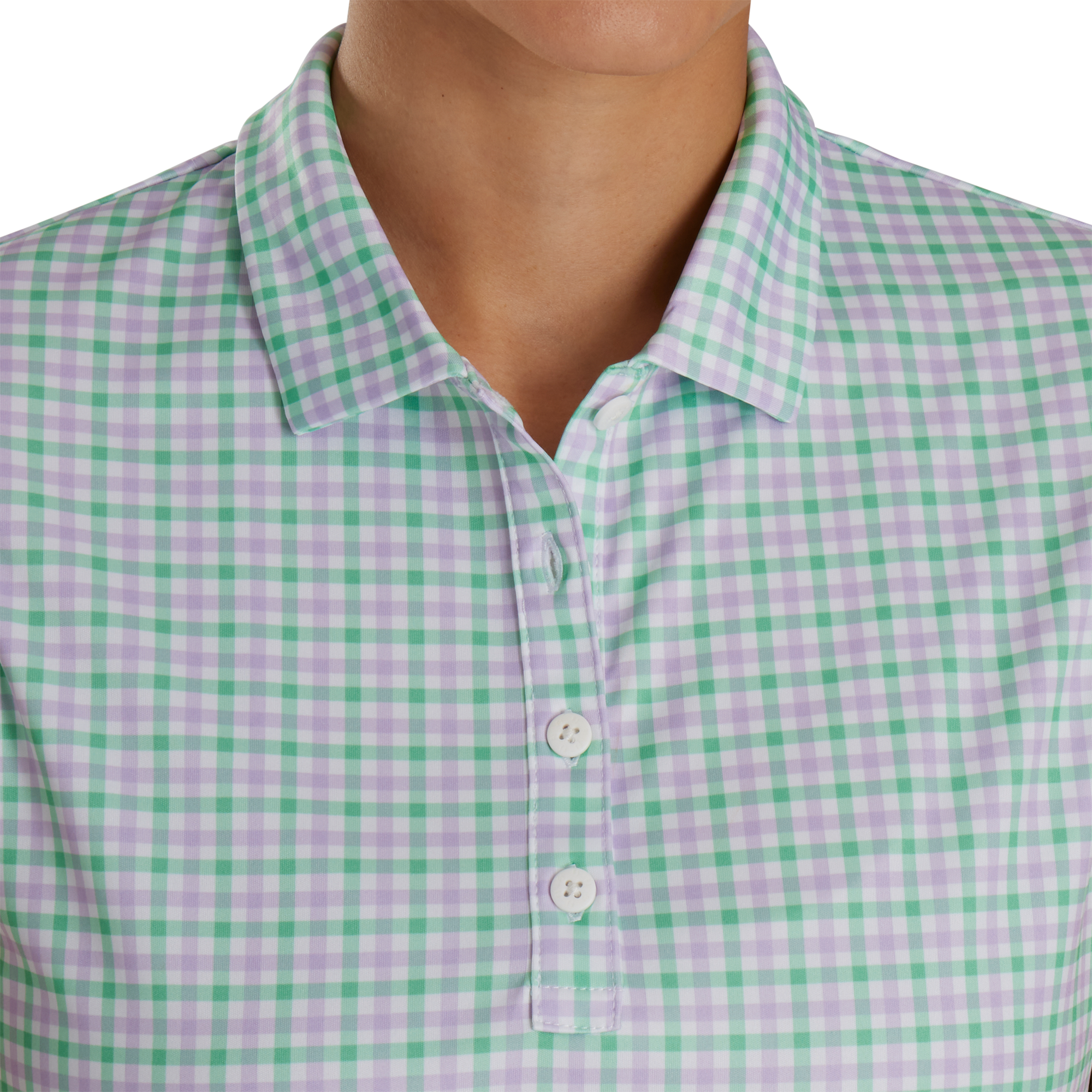 Sleeveless Gingham Women