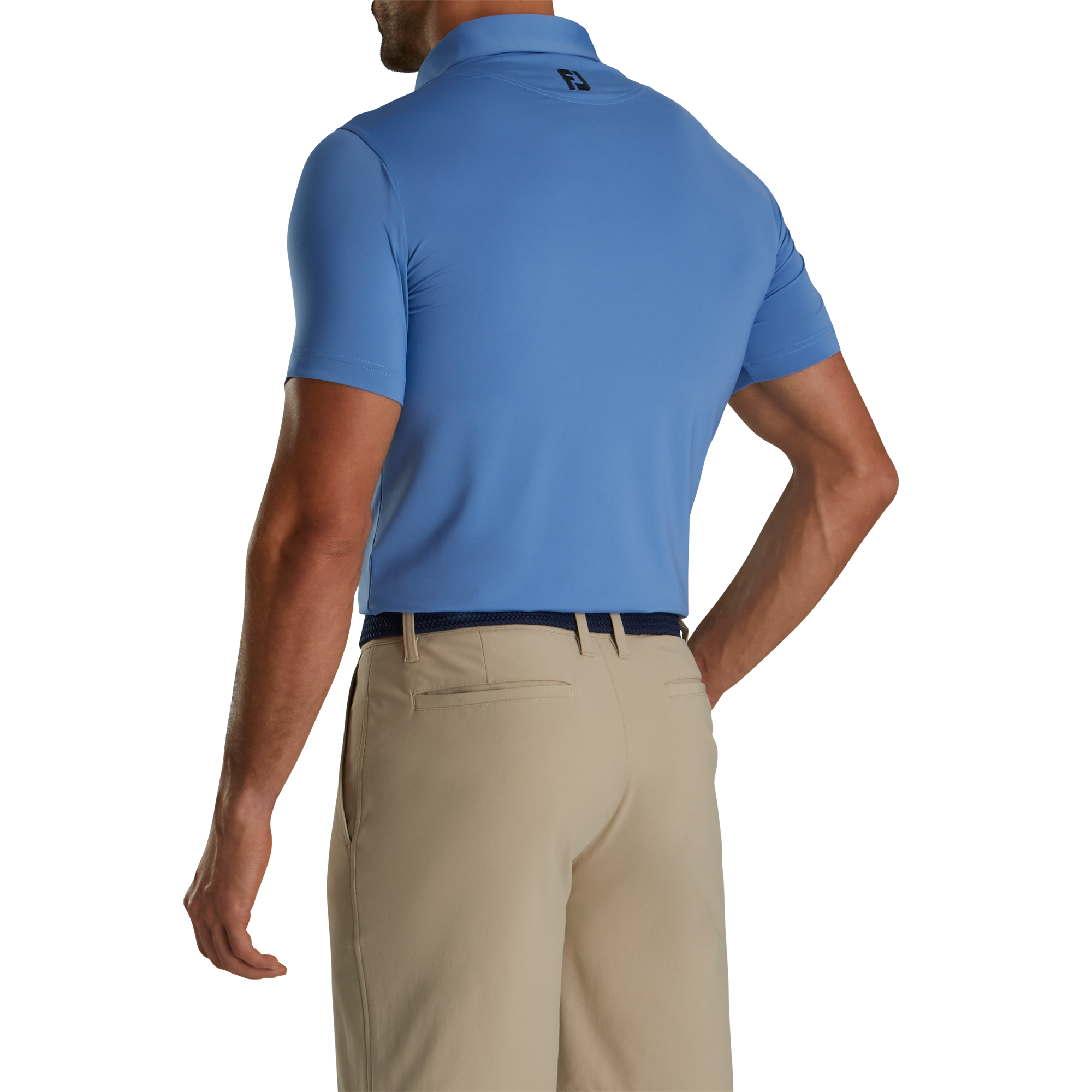Athletic Fit Solid Lisle - FJ Tour Logo