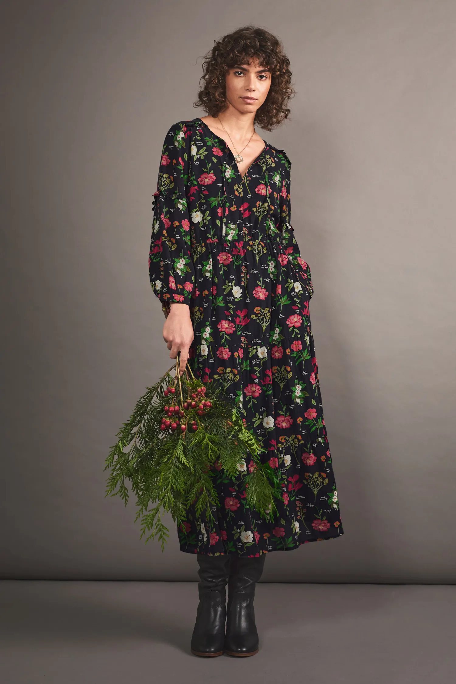 Dearling Tiered Dress