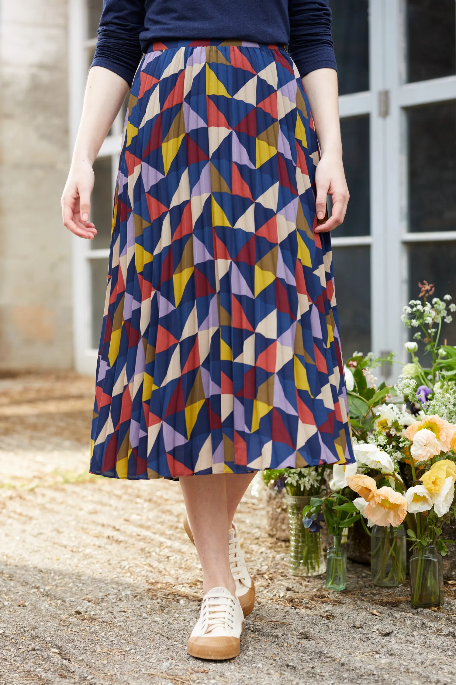 Heatherbank Midi Skirt