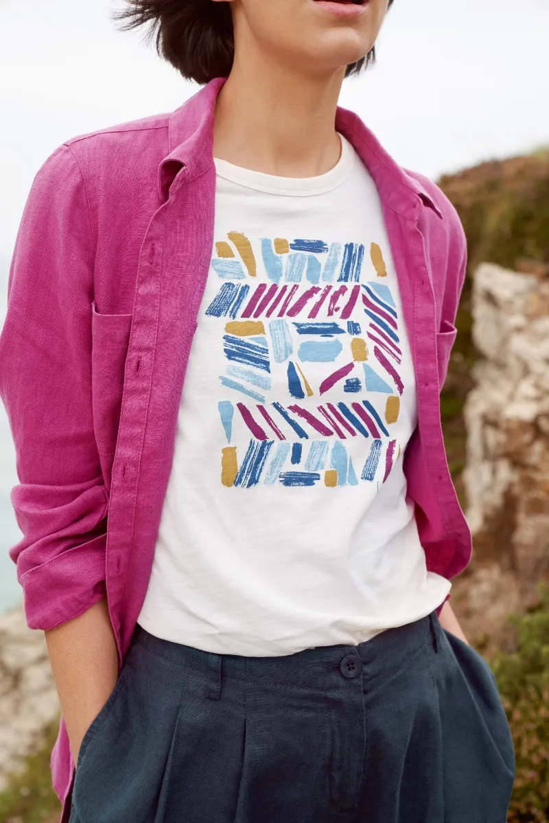 Printing Ink Organic Cotton T-Shirt