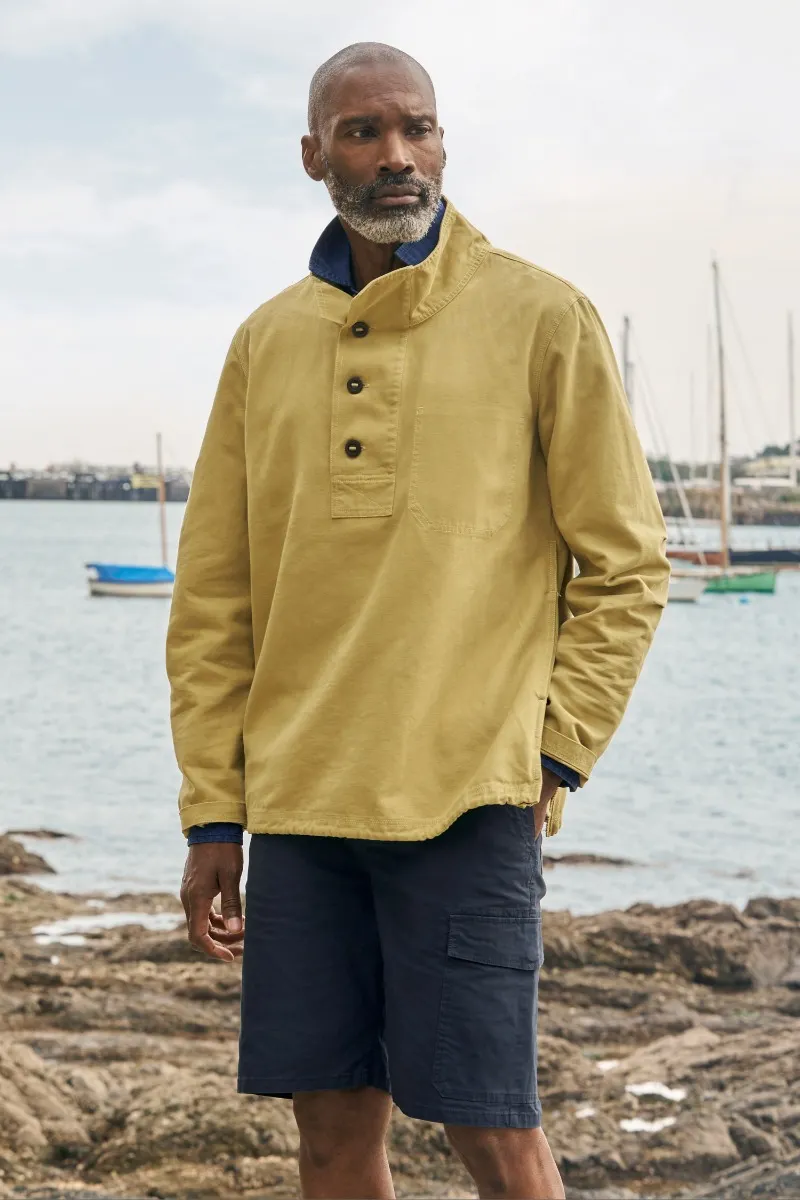 Men's Clay Stone Organic Cotton Pullover Smock