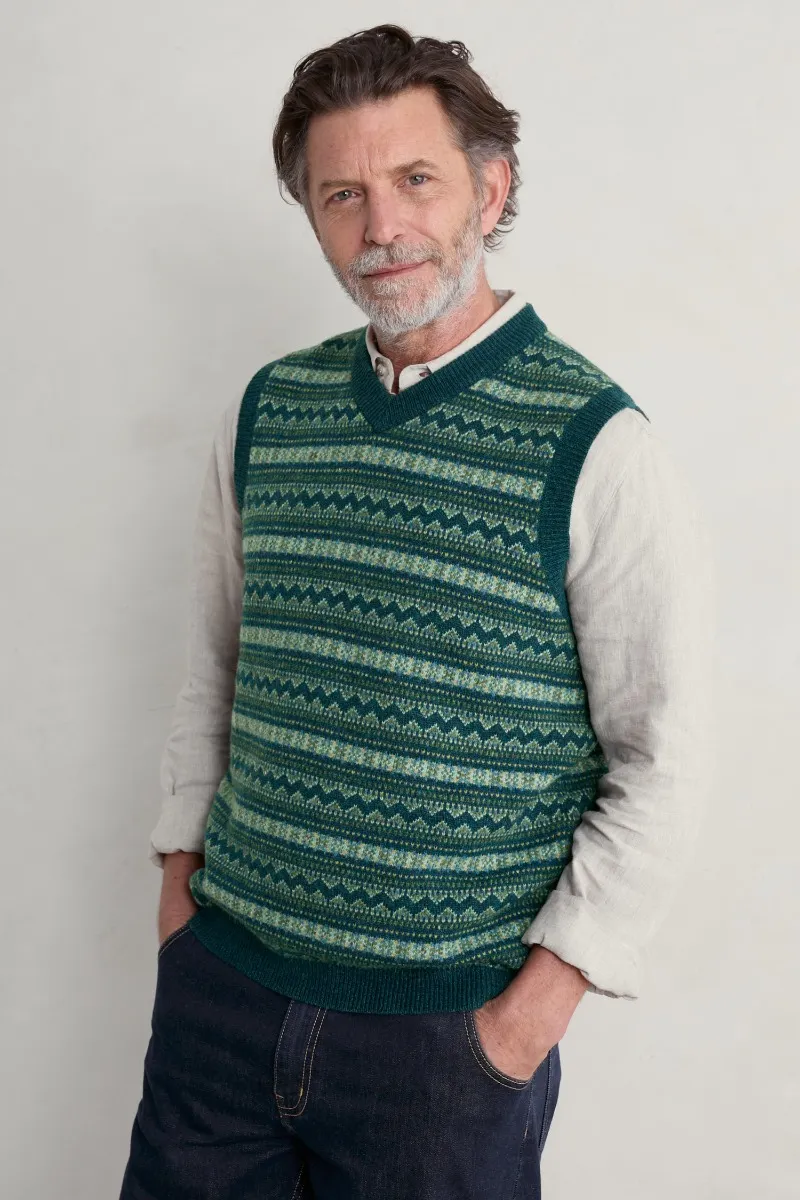 Men's Fair Isle Walt Vest