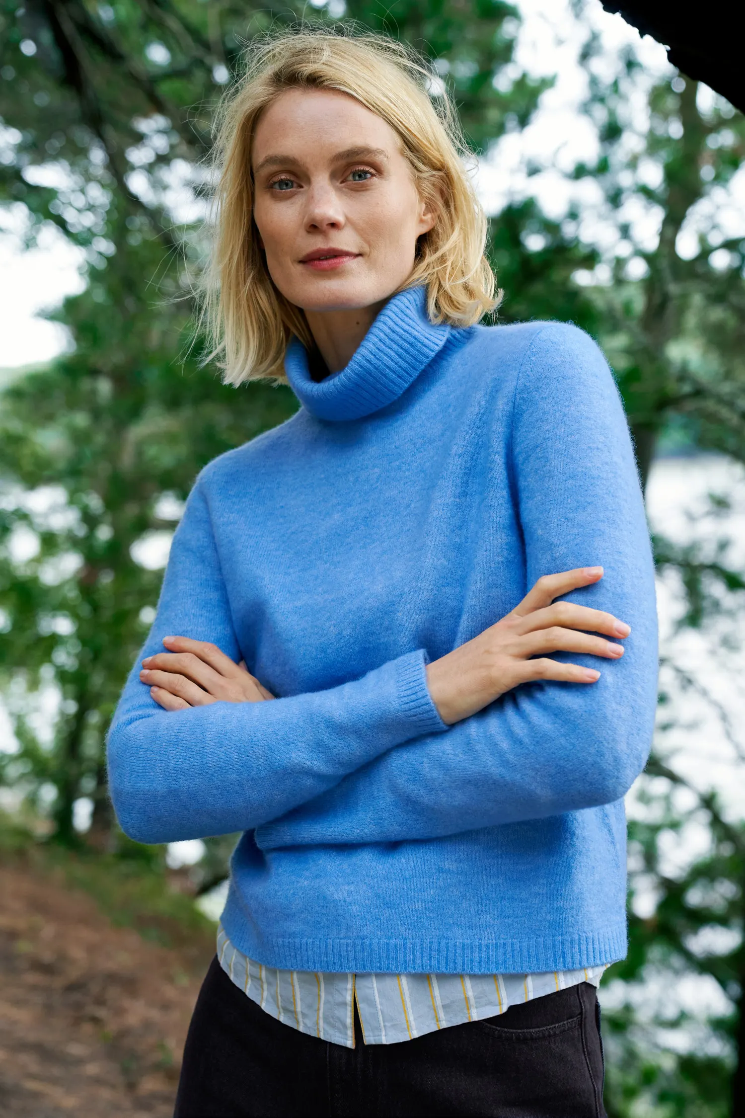 Cloud Chasing Roll Neck Jumper