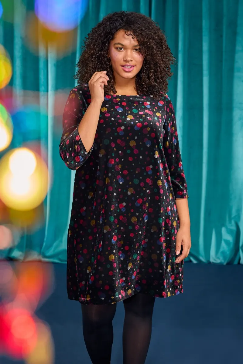 Boscawenun Velvet Dress