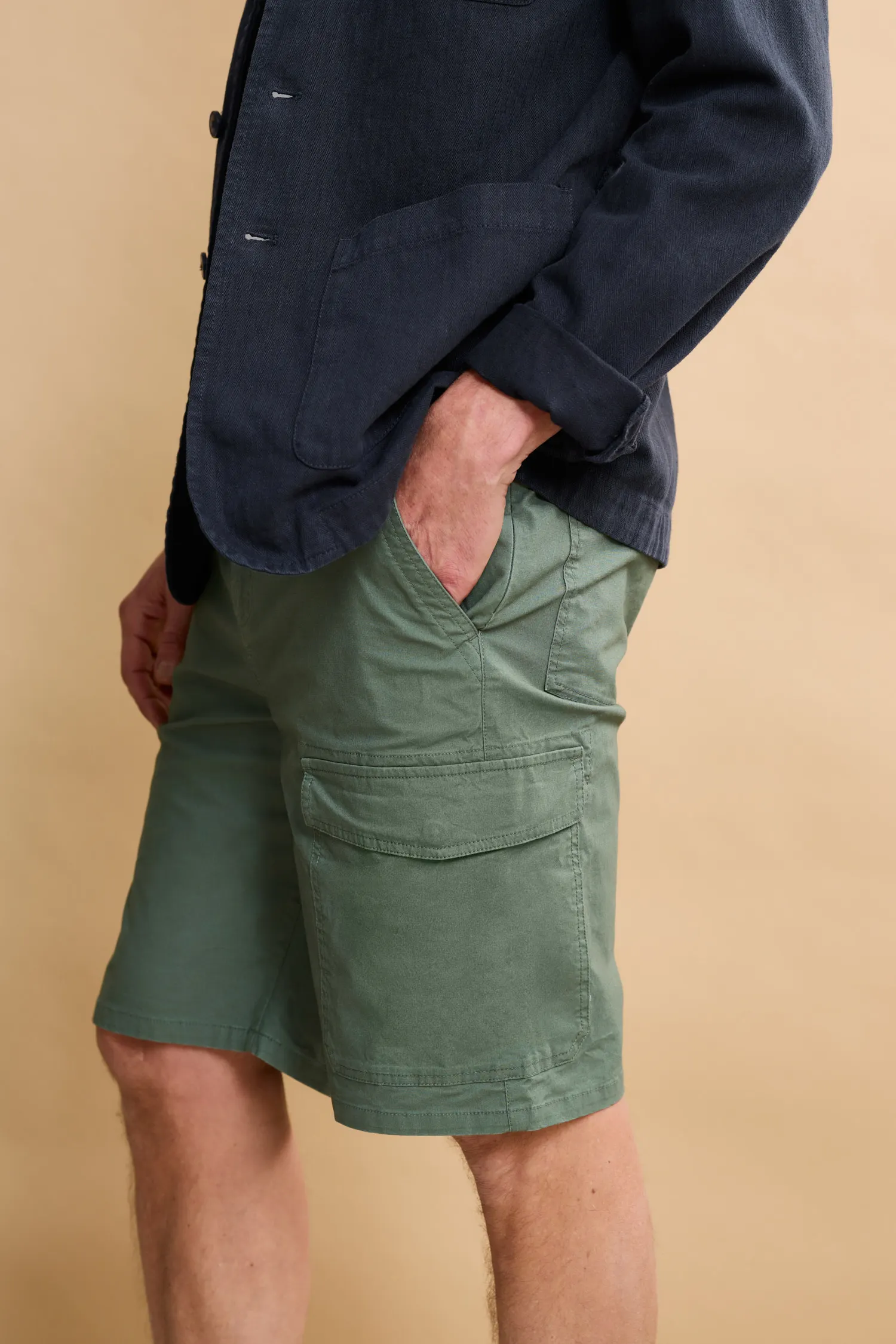 Men's Tillerman Organic Cotton Cargo Shorts