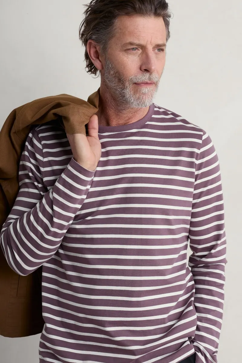 Men's Sailor Shirt With Crew Neck (GOTS)