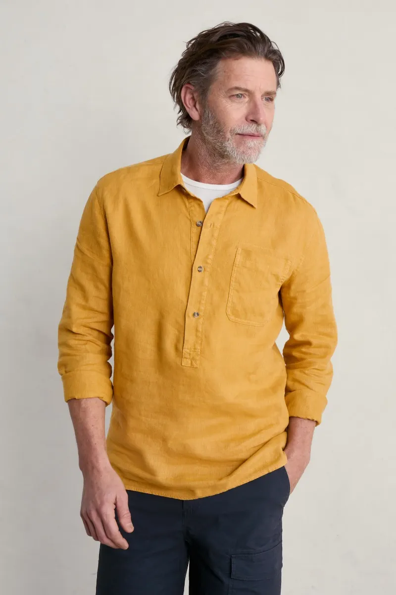 Men's Artist's Linen Shirt