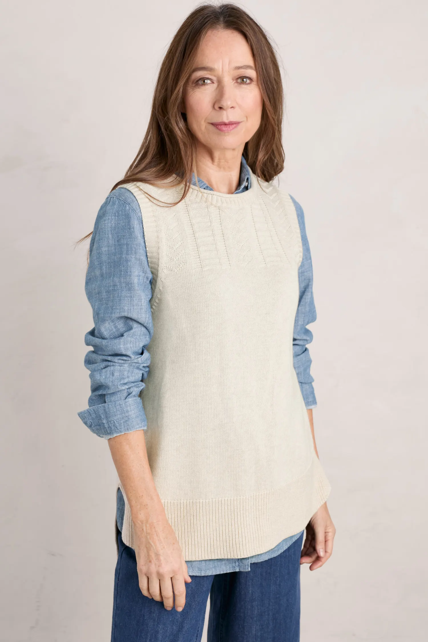 Smallcombe Organic Cotton Knitted Vest (GOTS)