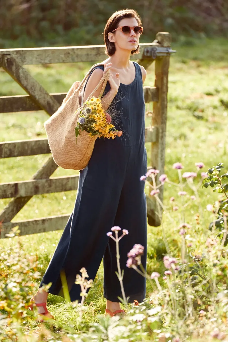 Salt Air Linen Jumpsuit