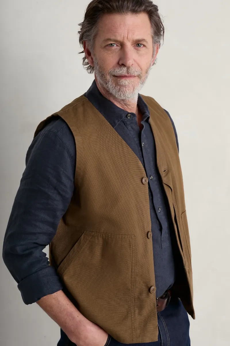 Men's Organic Cotton Metern Waistcoat
