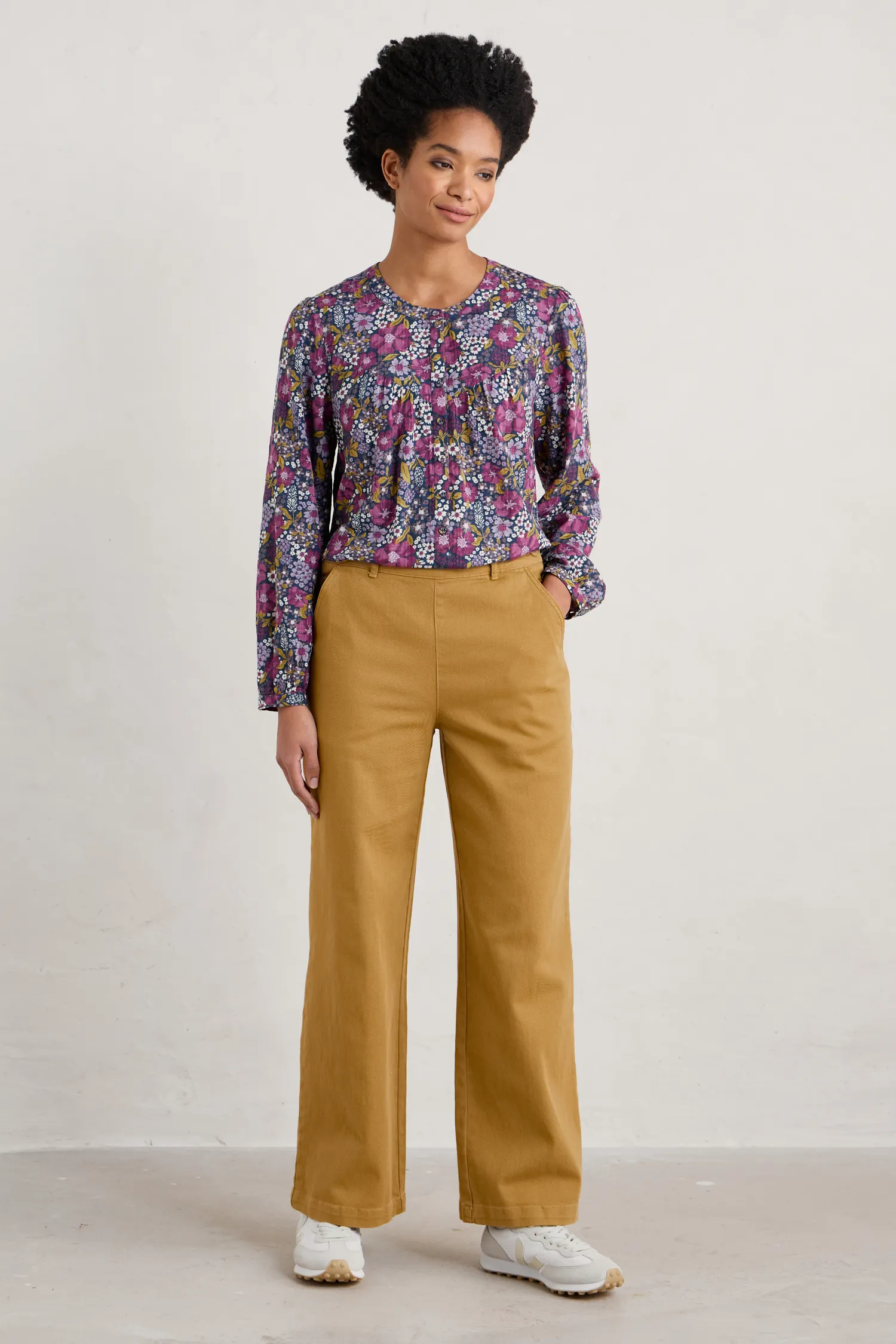 Hannafore View Full Length Wide Leg Trousers