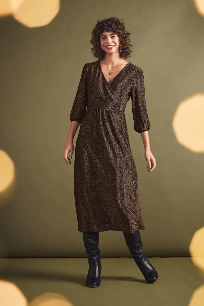 Dewpearl Sparkly Jersey Dress