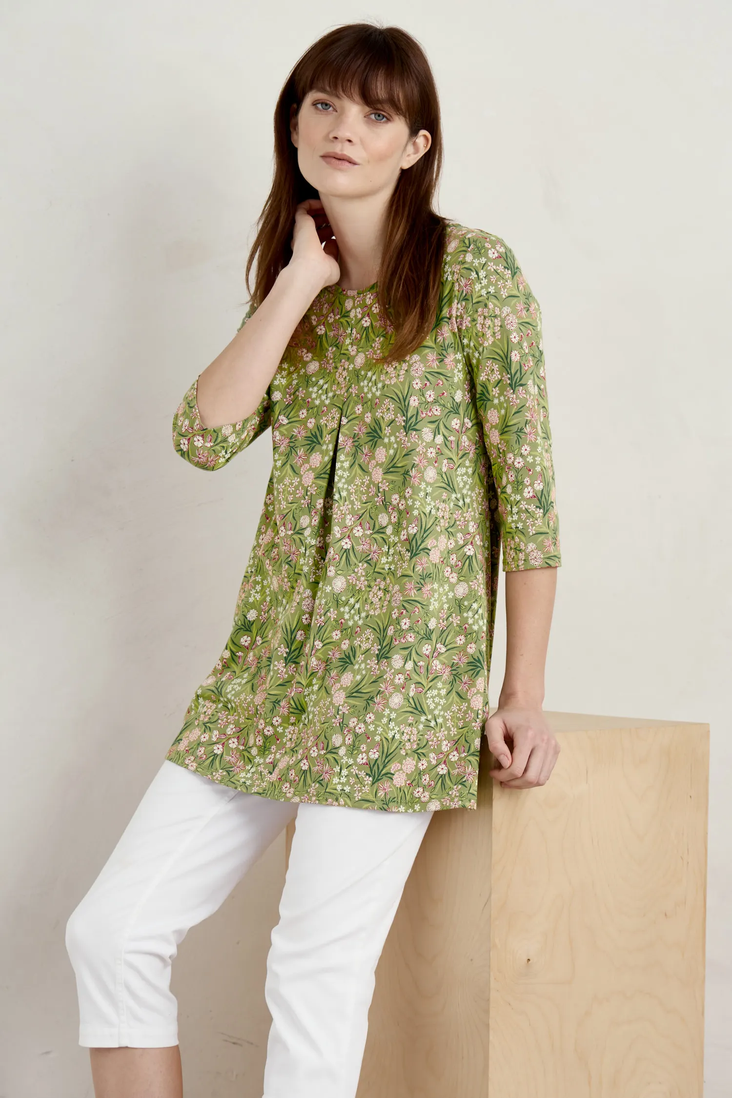 Arusha Cotton Jersey Tunic (GOTS)