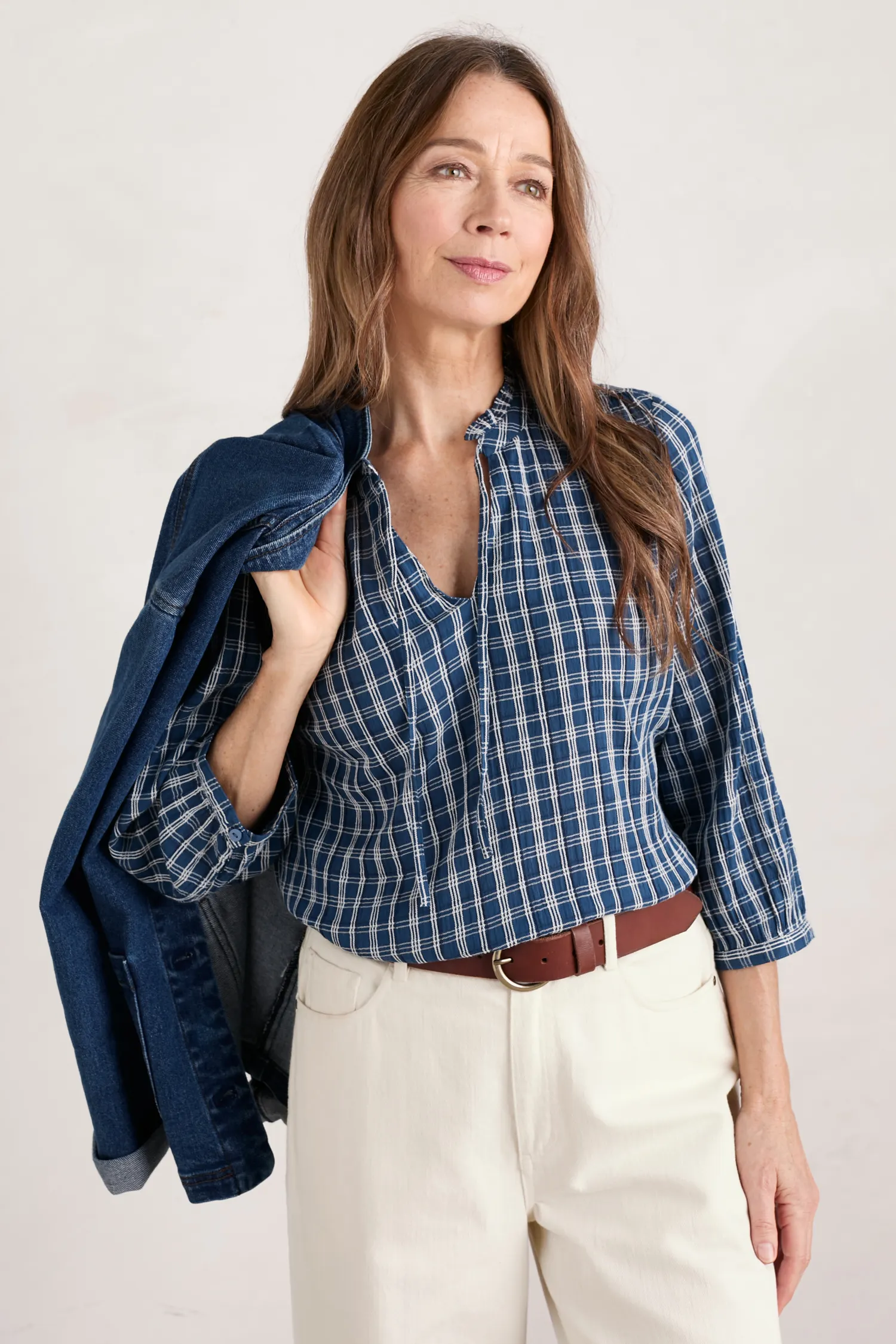 Winnard 3/4 Sleeve Top (GOTS)